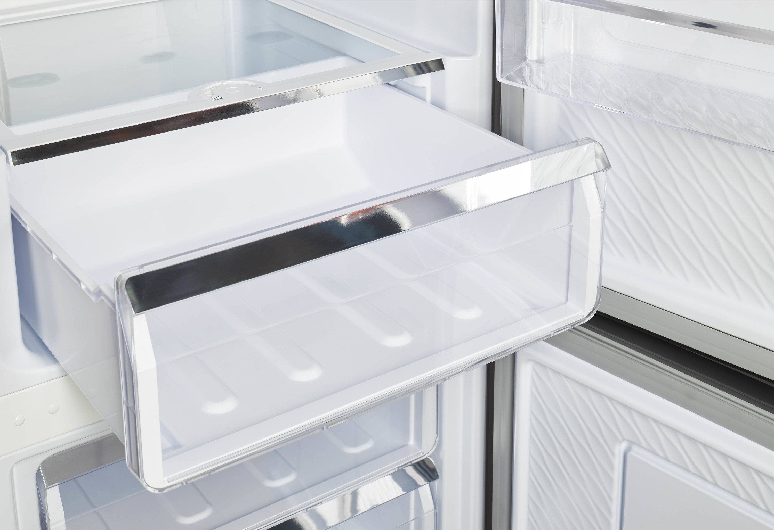 Refrigerador Retro Clásico ÚNICO de 11.7 pies cúbicos con congelador inferior de profundidad de mostrador en Negro Medianoche - Certificado ENERGY STAR