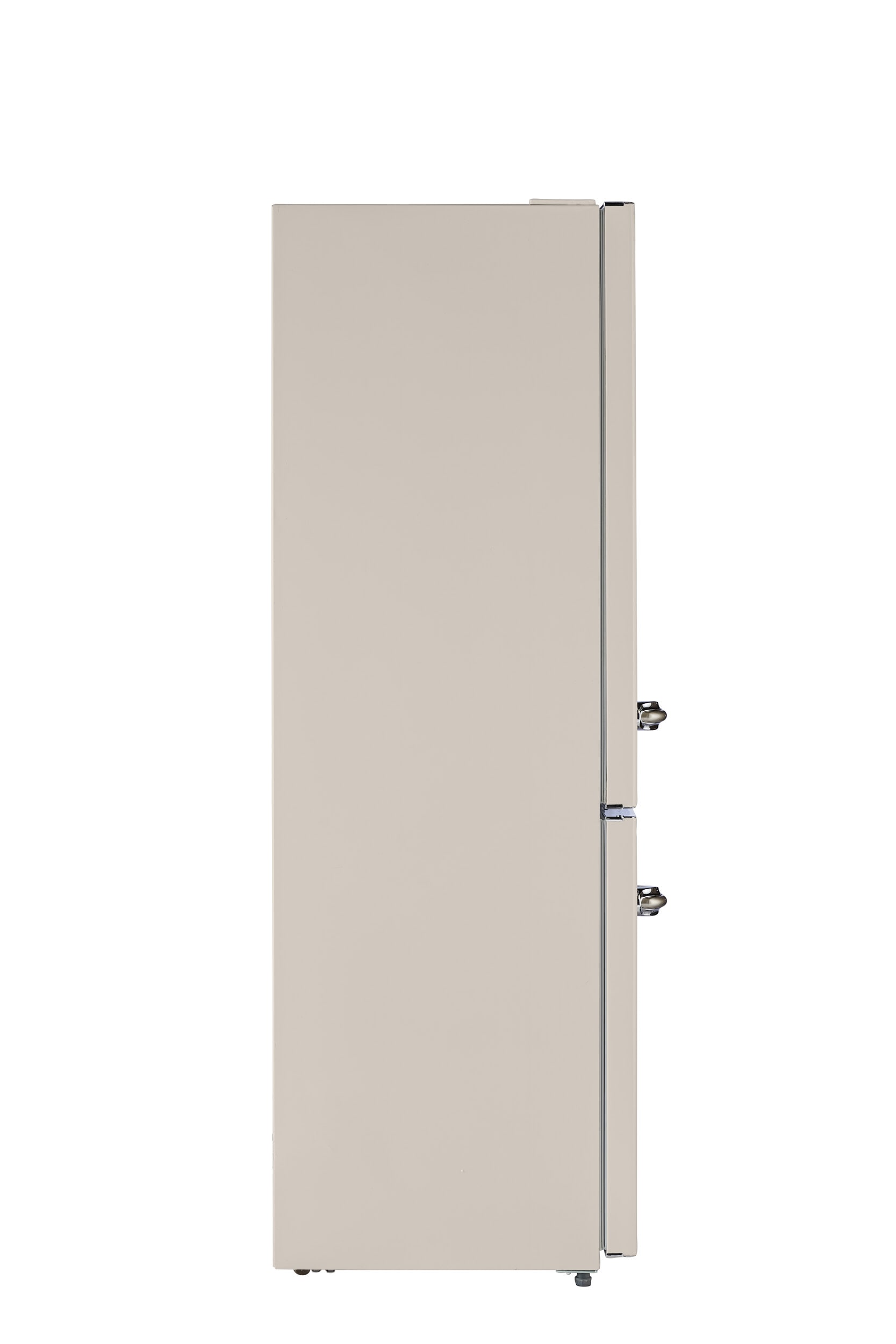 Refrigerador Retro-Mod RM1 de 11 pies cúbicos con congelador en la parte inferior de profundidad estándar en color crema (certificado ENERGY STAR)