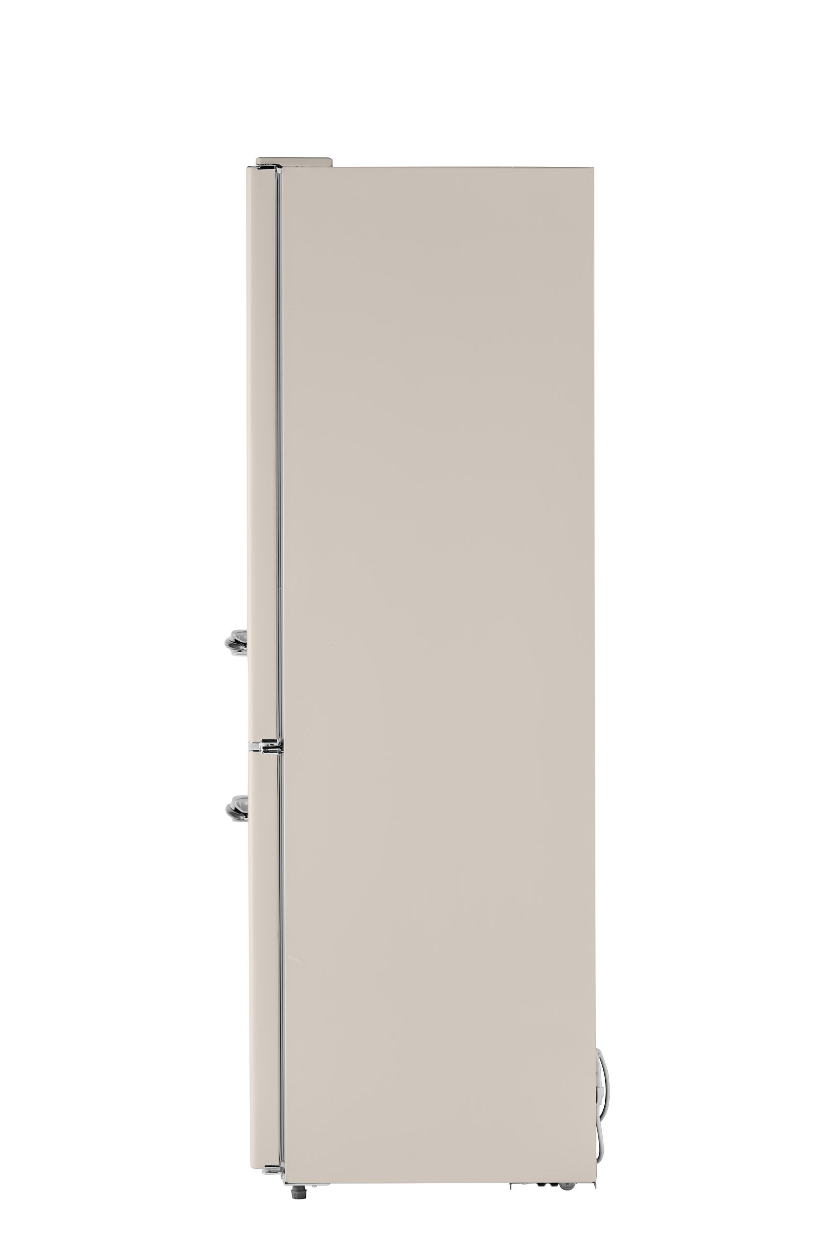 Refrigerador Retro-Mod RM1 de 11 pies cúbicos con congelador en la parte inferior de profundidad estándar en color crema (certificado ENERGY STAR)