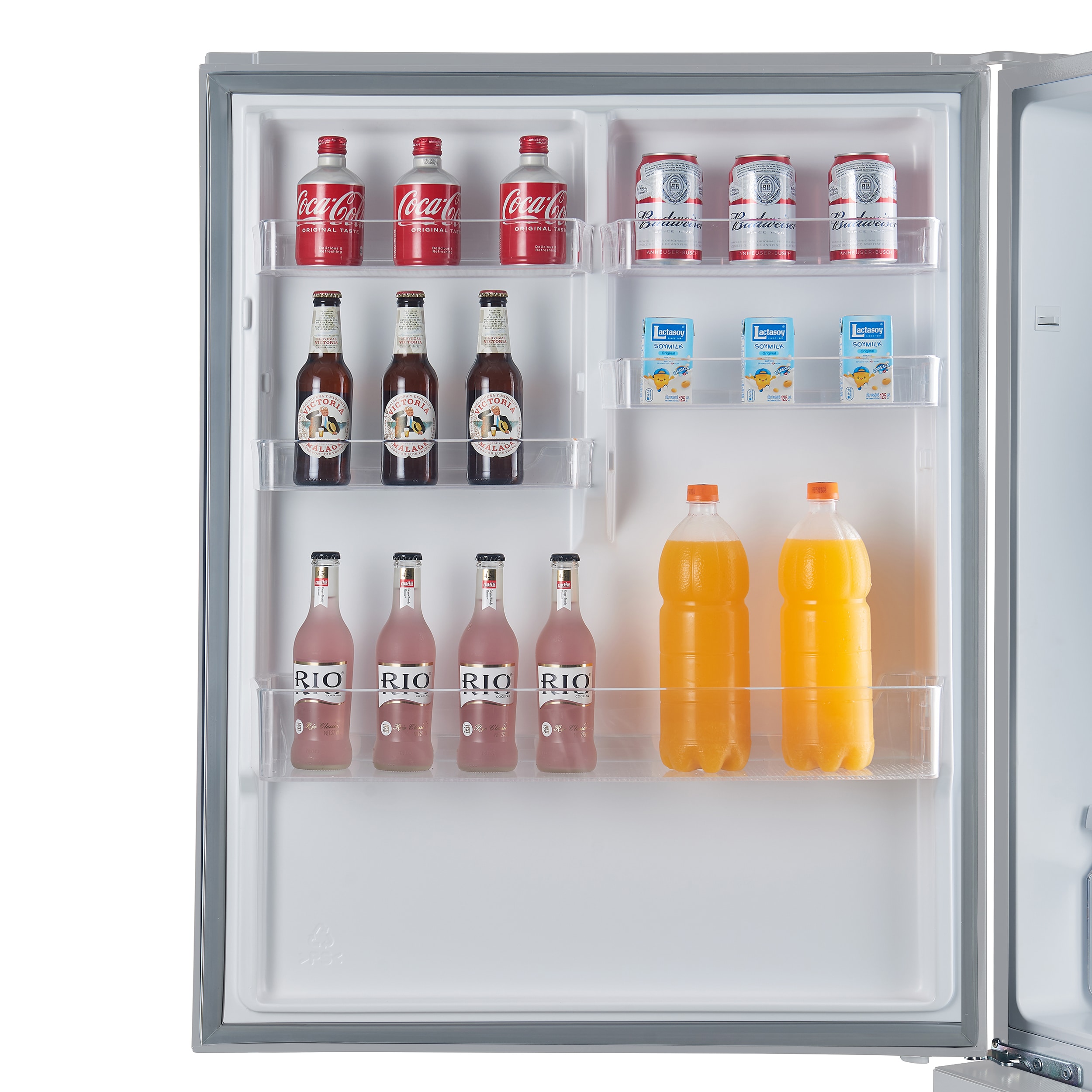 Refrigerador de fondo congelador de acero inoxidable FORNO Milano Espresso de 17.2 pies cúbicos con dispensador de hielo - Certificado ENERGY STAR