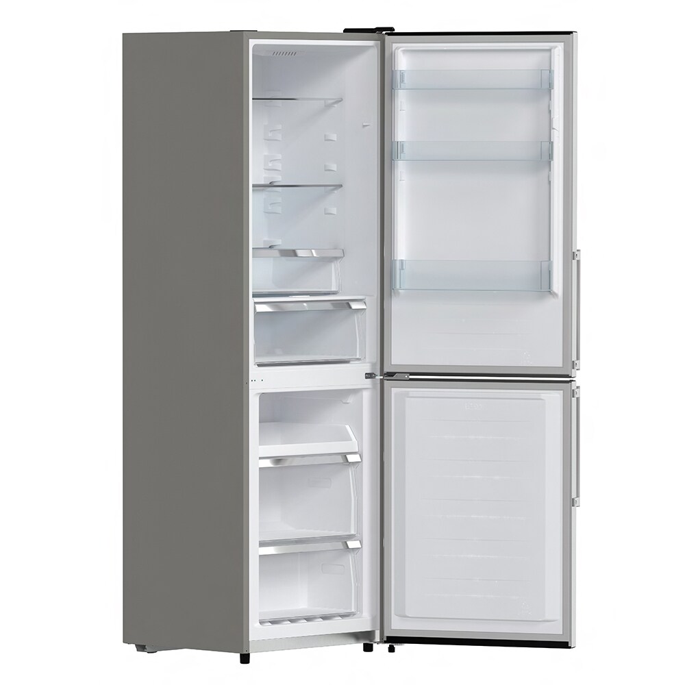 Refrigerador de Acero Inoxidable FORNO Guardia con Puerta Derecha de 10.8 Pies cúbicos y Congelador Inferior de Profundidad Estándar, Certificado ENERGY STAR FFFFD1778-24RS