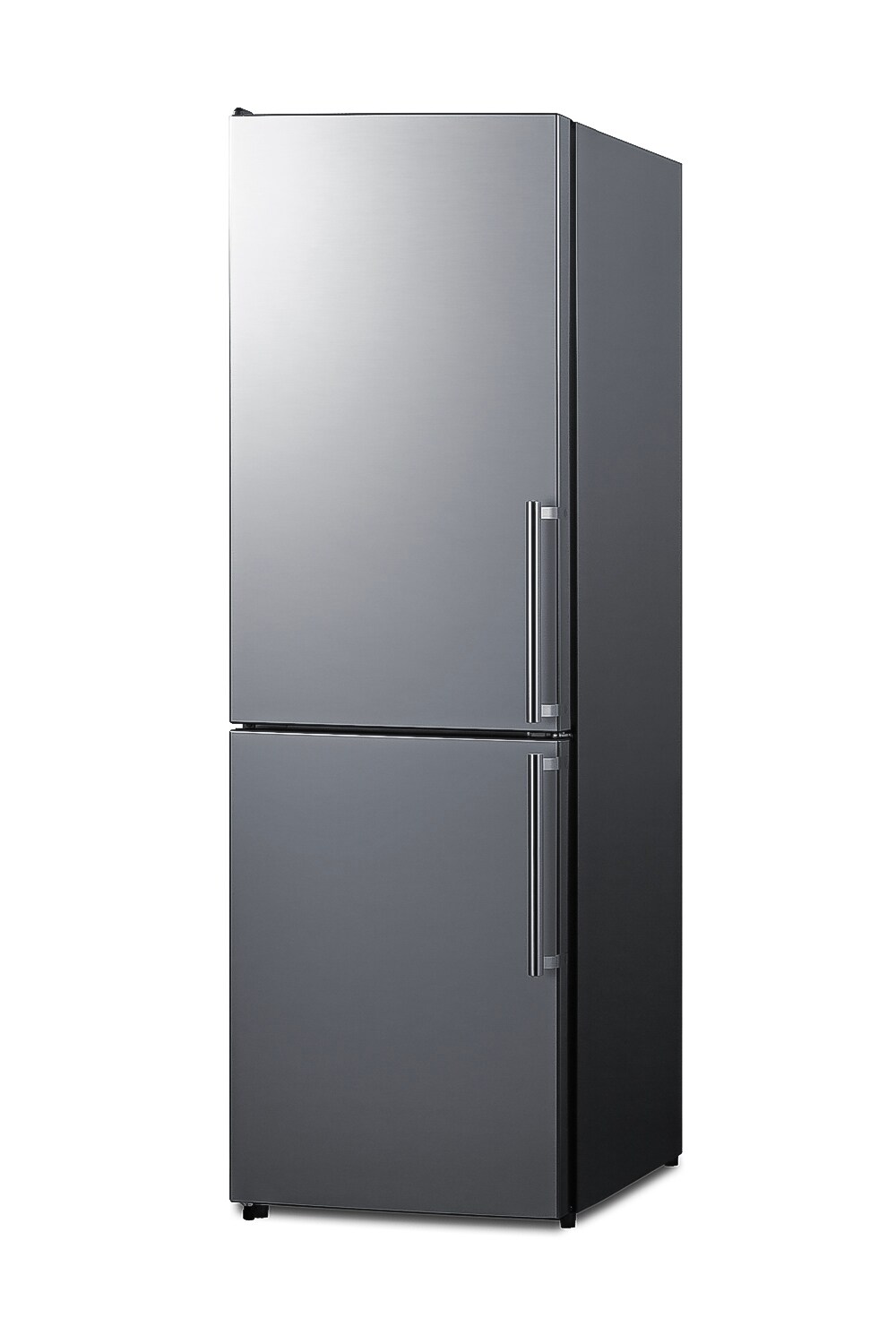 Refrigerador de fondo con congelador inferior de 11.5 pies cúbicos y profundidad de mostrador, apariencia de acero inoxidable resistente a huellas digitales (Certificado ENERGY STAR) Summit Appliance FFBF235PLLHD