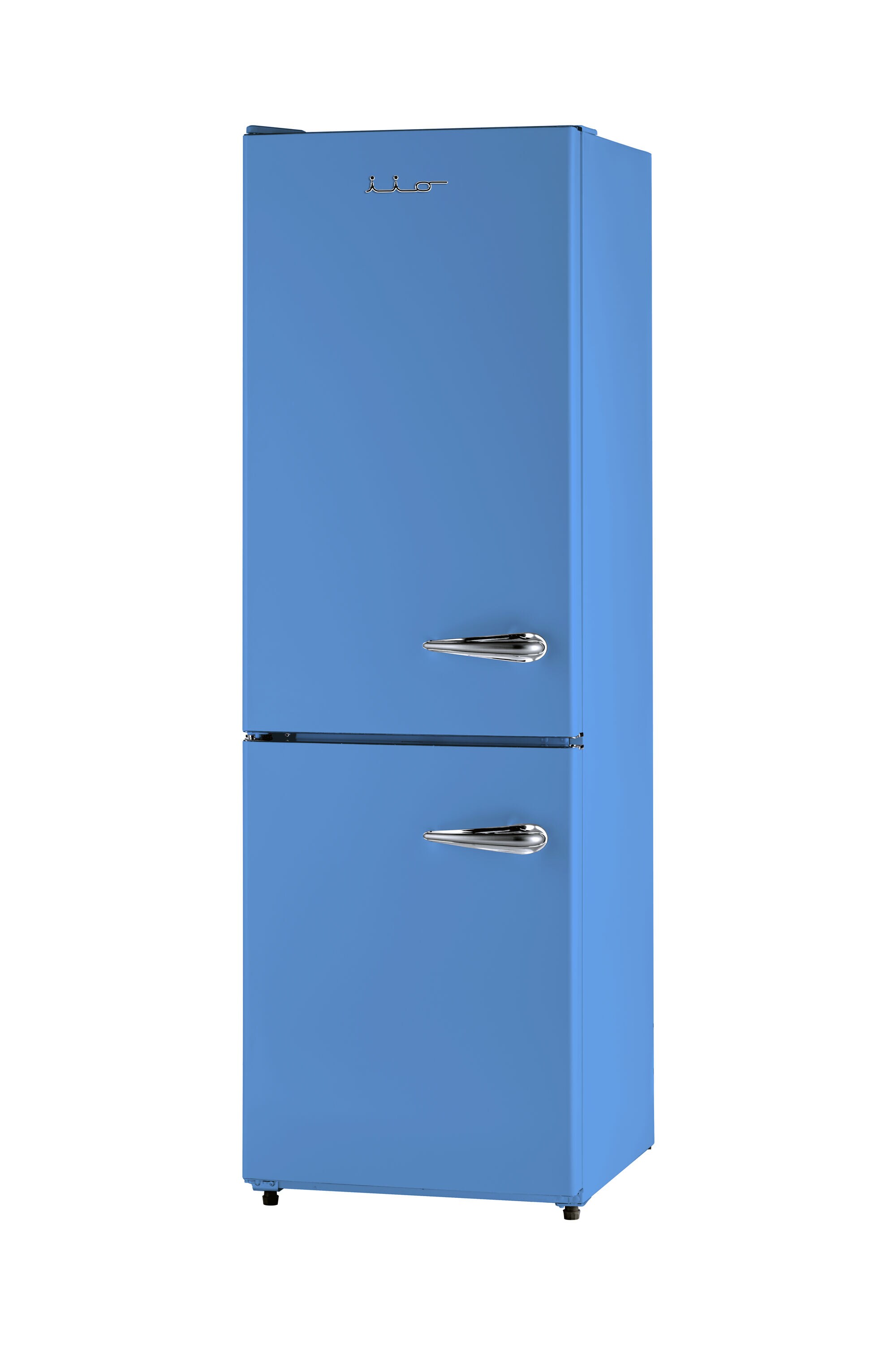 Refrigerador de fondo congelador estándar de 11 pies cúbicos en color azul claro - Certificado ENERGY STAR