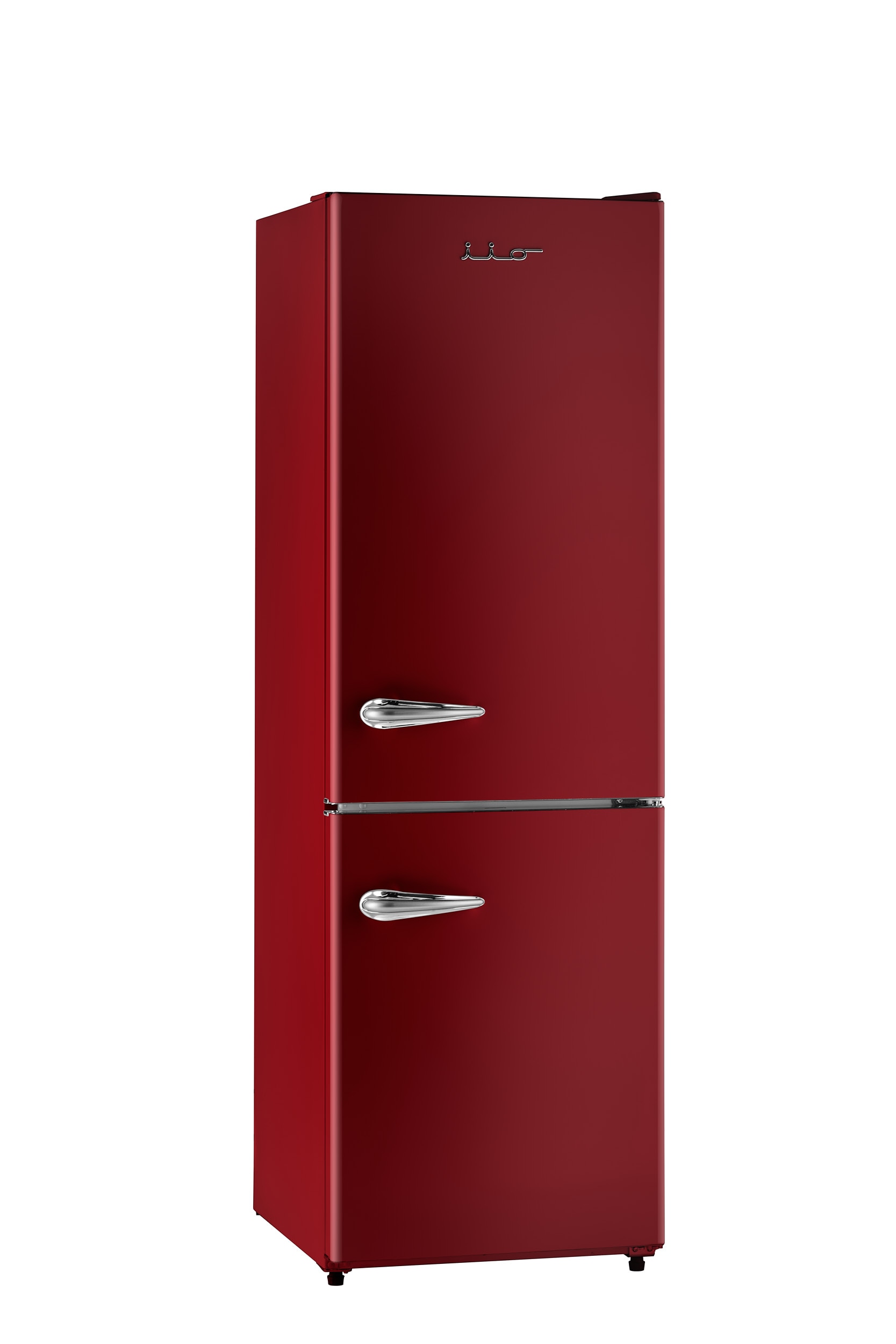 Refrigerador Retro-Mod RM1 de 11 pies cúbicos con congelador inferior de profundidad estándar en color vino tinto (certificación ENERGY STAR)