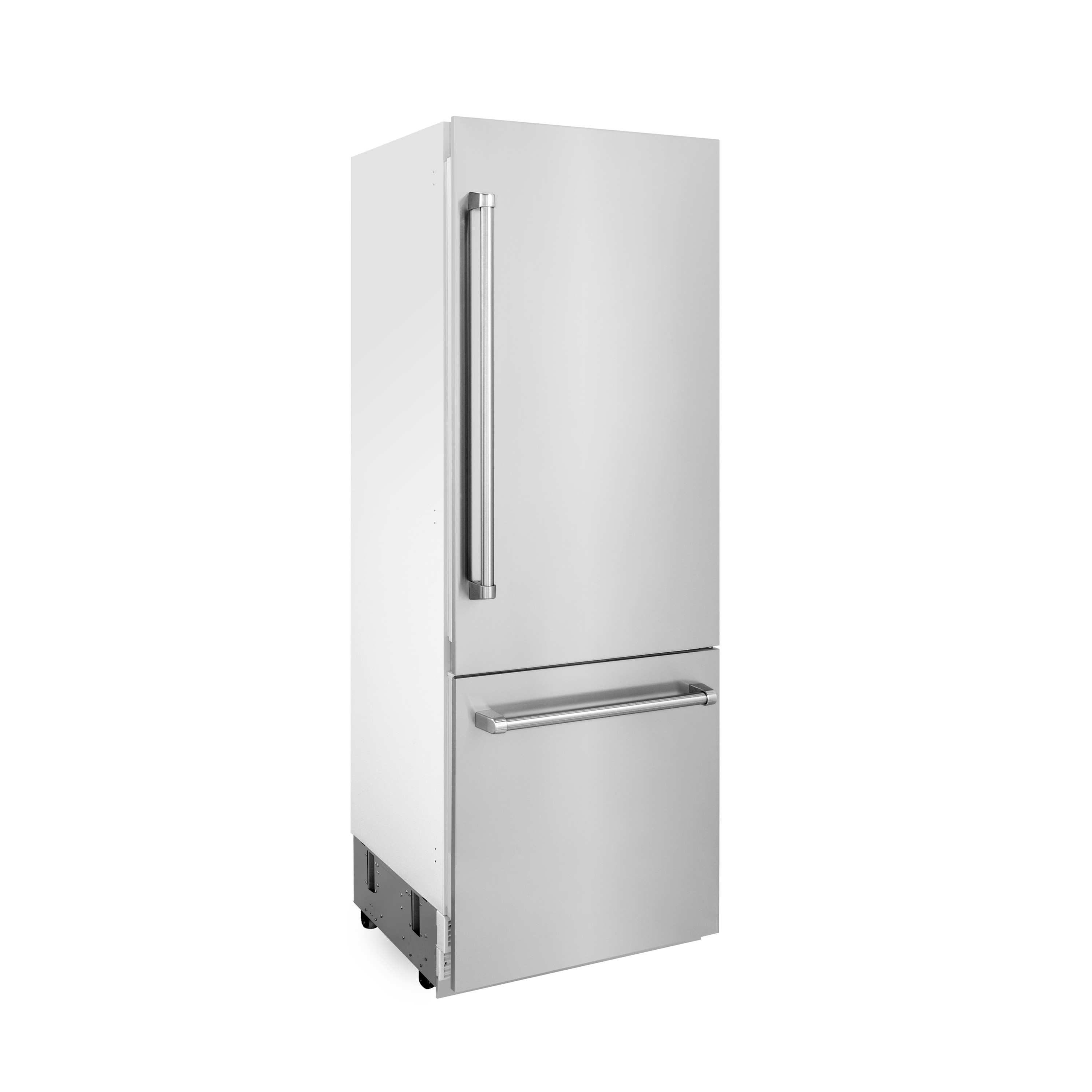 Refrigerador empotrado de fondo congelador de 16.1 pies cúbicos con fábrica de hielo (acero inoxidable) certificado por ENERGY STAR