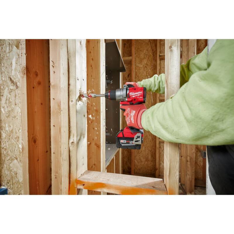 Milwaukee M18 FUEL 18V Taladro/destornillador inalámbrico sin escobillas de 1/2 pulgadas de ion de litio (sólo herramienta) - 2903-20
