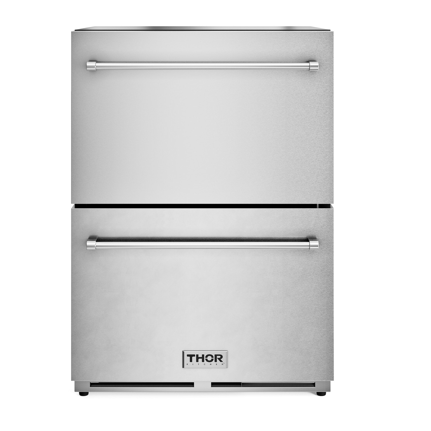 Congelador de Cajones Integrado/Independiente de 2 Cajones de Acero Inoxidable de 24 Pulgadas Thor Kitchen (TRZ24U)
