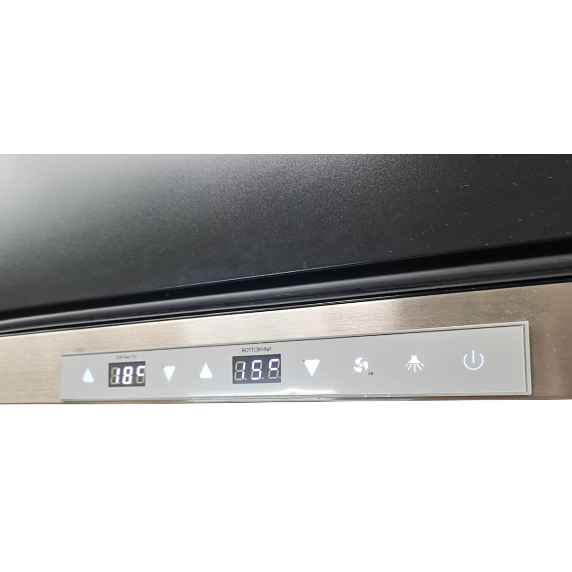 Refrigerador de cajón empotrable/autónomo de 24 pulgadas con 2 cajones, acero inoxidable