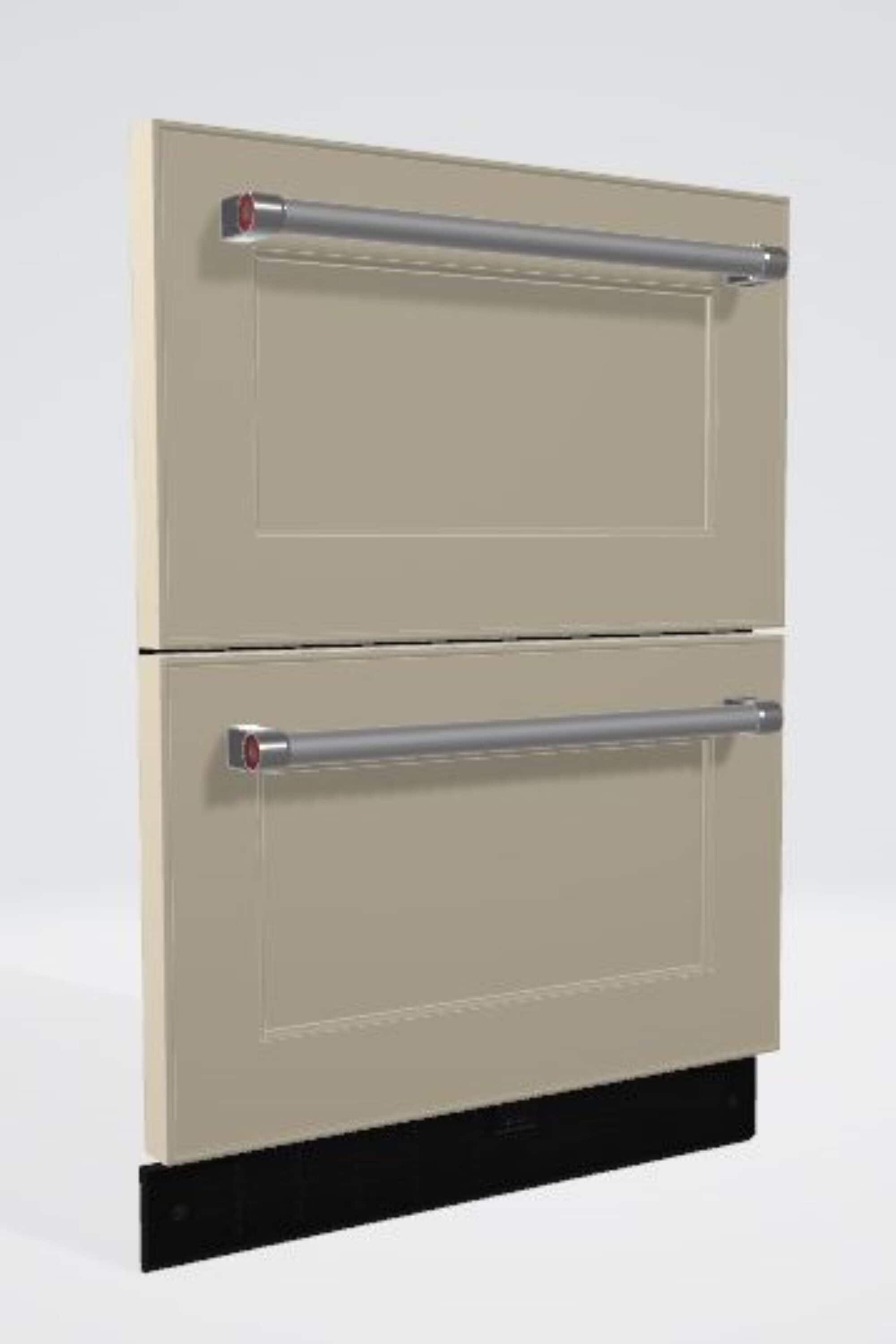 Refrigerador empotrado de dos cajones de 24 pulgadas de KitchenAid (listo para colocar panel) KUDR204KPA