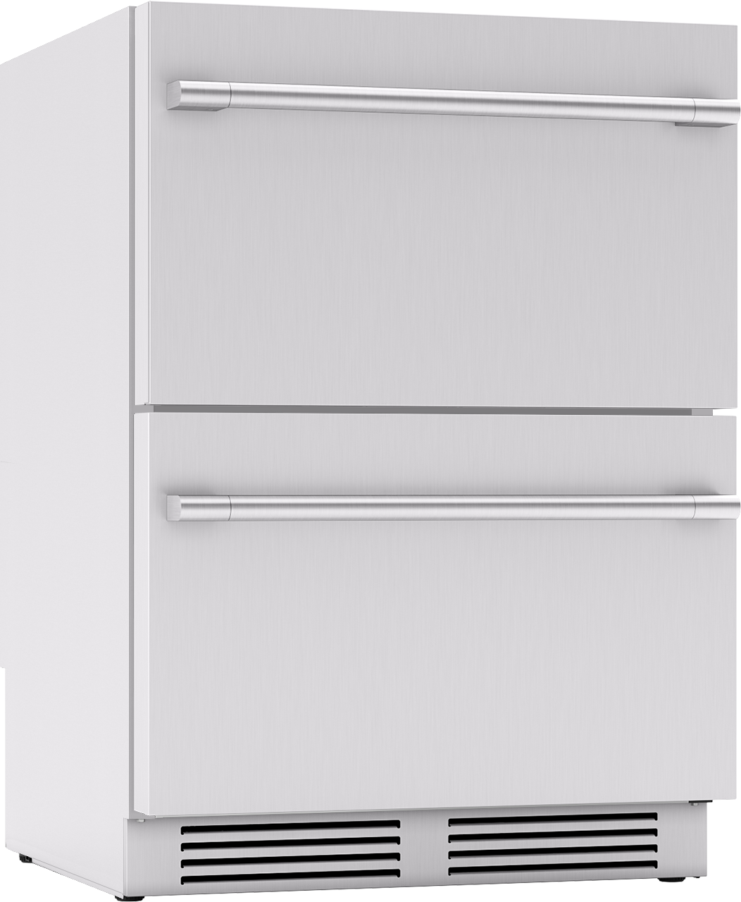 Refrigerador Empotrado de 24 pulgadas y 2 cajones para exteriores de doble zona Zephyr Presrv (Acero Inoxidable)
