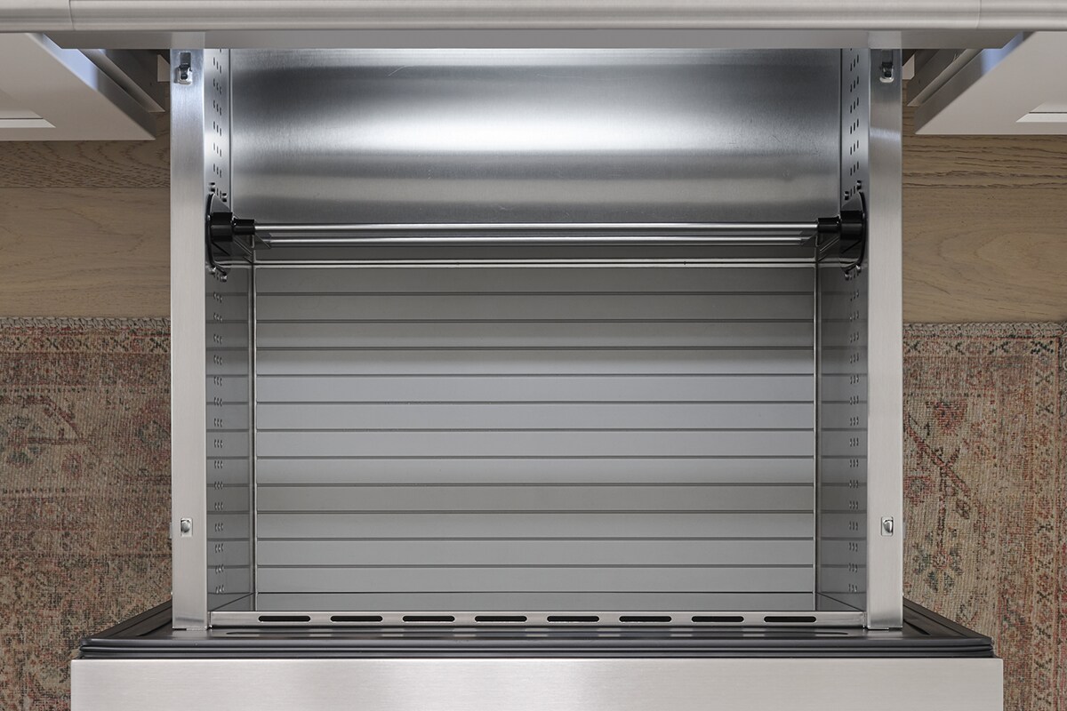 Refrigerador Empotrado de 24 pulgadas y 2 cajones para exteriores de doble zona Zephyr Presrv (Acero Inoxidable)