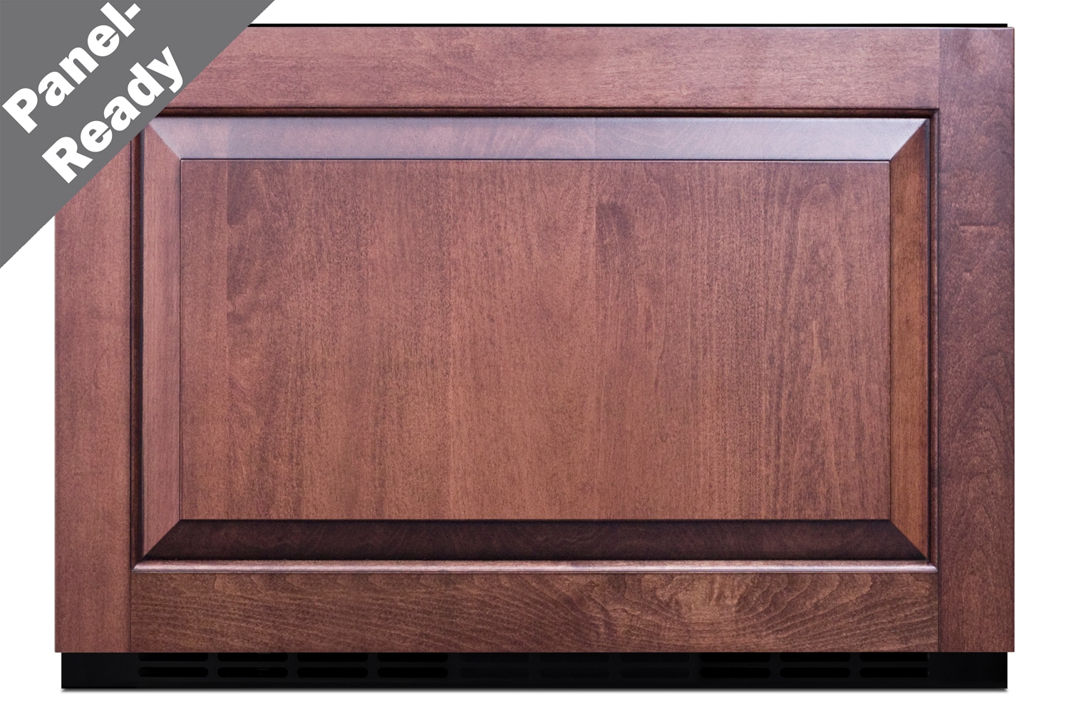 Refrigerador de Cajón de 24 Pulgadas Empotrable o Independiente de Summit Appliance (panel de acero inoxidable listo para la instalación / gabinete negro) SDR24