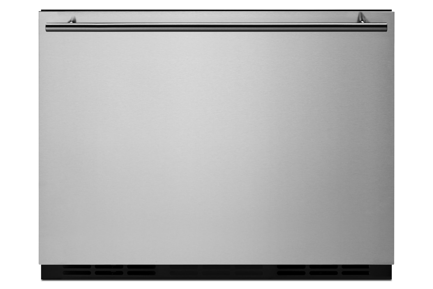 Refrigerador de cajón empotrable/independiente de 22 pulgadas de Summit Appliance (Panel frontal de acero inoxidable listo para pintar/negro) FF12DROS