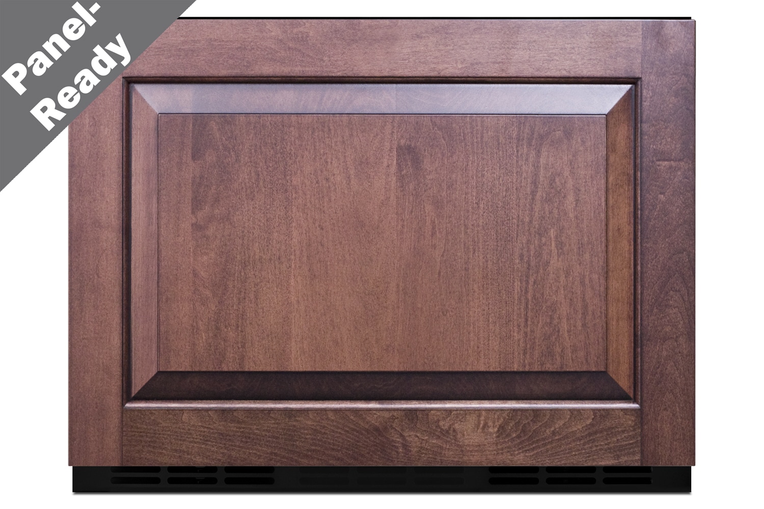 Refrigerador de cajón empotrable/independiente de 22 pulgadas de Summit Appliance (Panel frontal de acero inoxidable listo para pintar/negro) FF12DROS