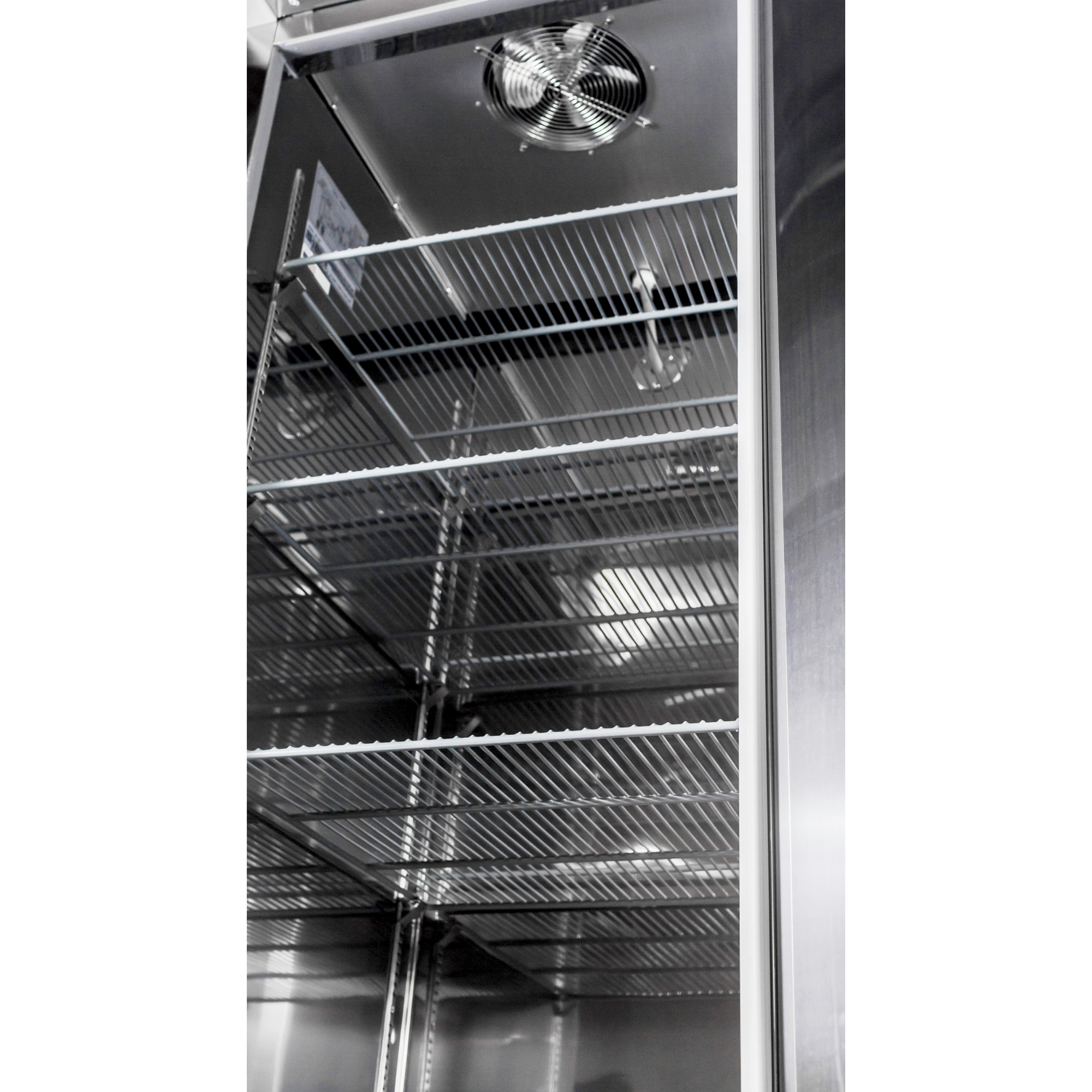 Refrigerador sin congelador listo para el garaje de 23 pies cúbicos (acero inoxidable) S-23RR