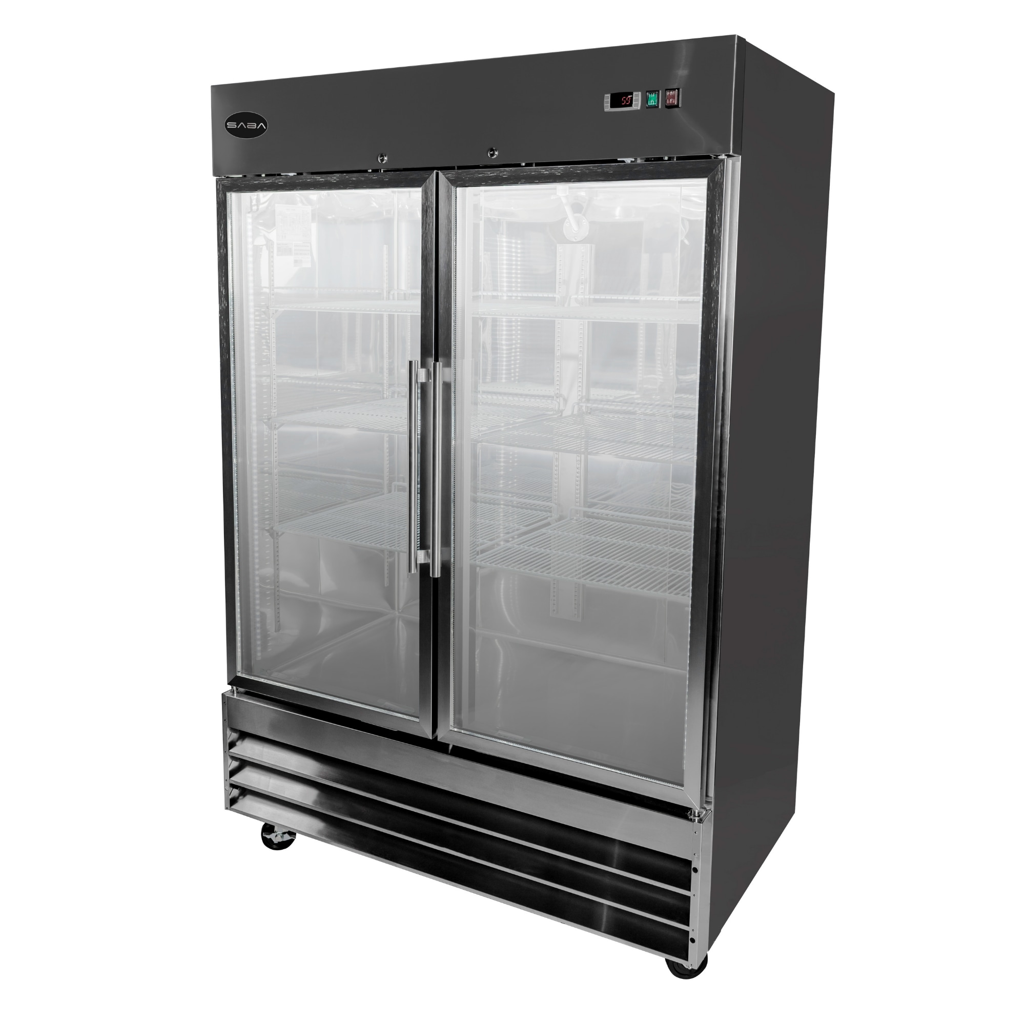 Refrigerador sin congelador de 47 pies cúbicos listo para el garaje (acero inoxidable) S-47RGG