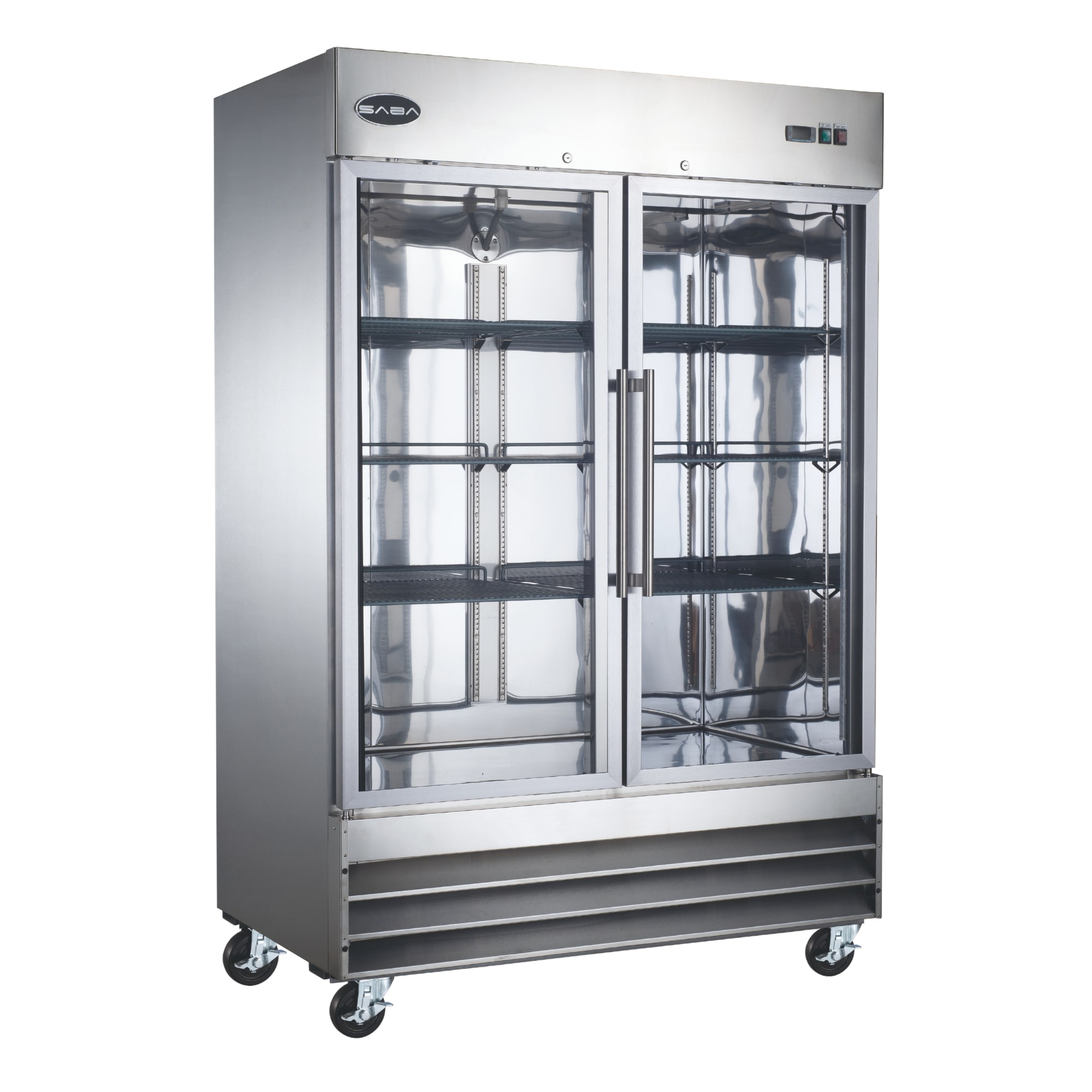 Refrigerador sin congelador de 47 pies cúbicos listo para el garaje (acero inoxidable) S-47RGG