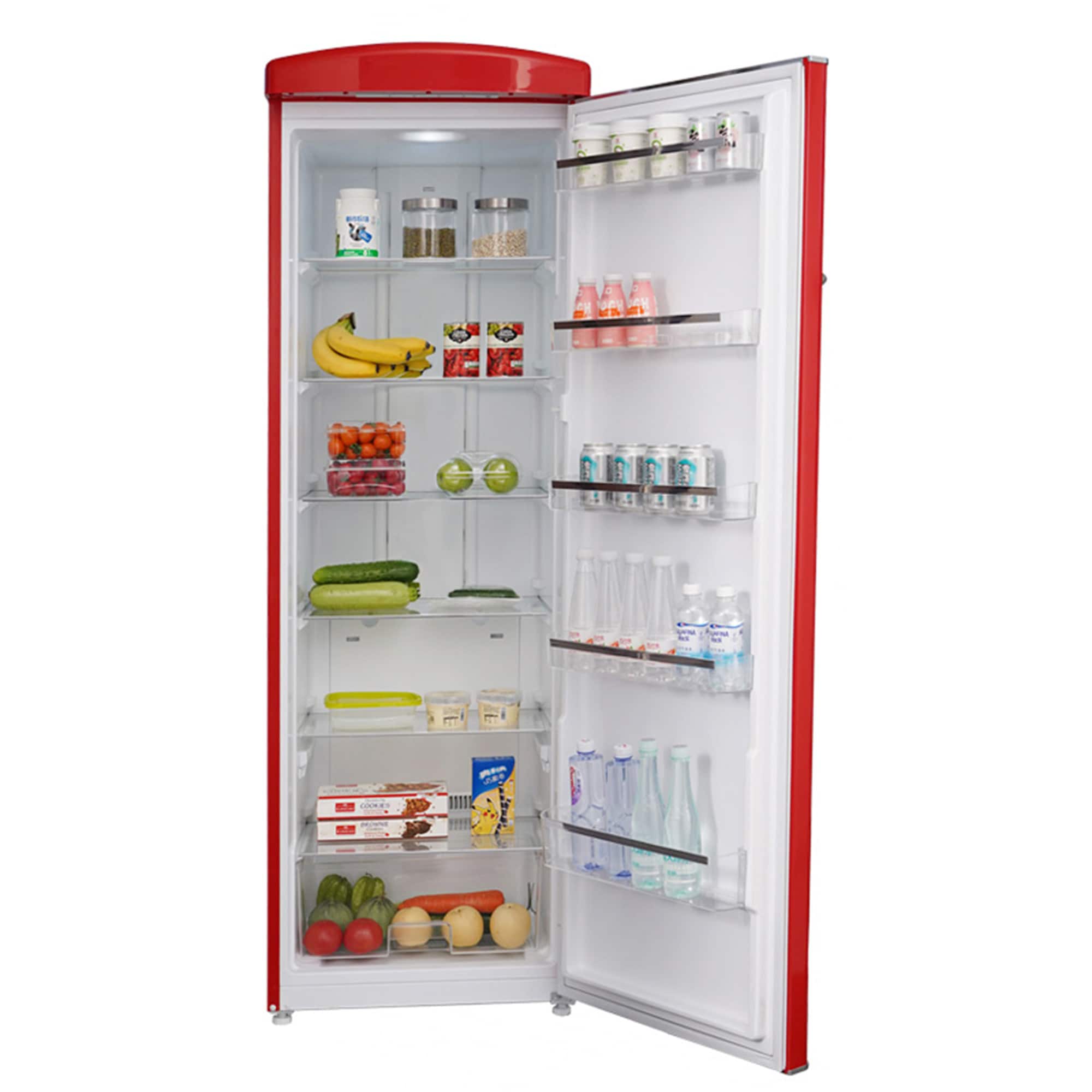 Refrigerador sin congelador de 11.12 pies cúbicos (Rojo) RR 1100 R