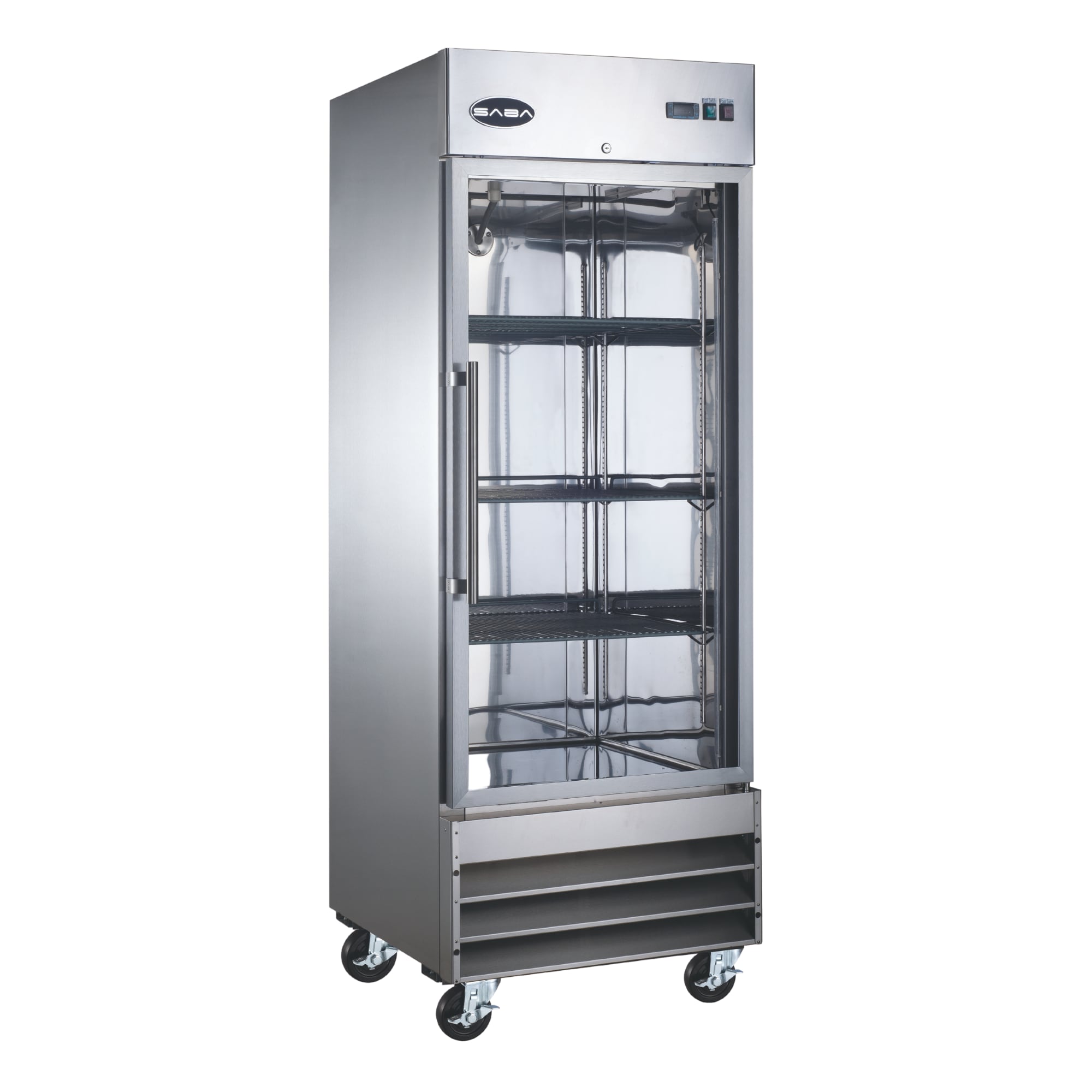 
Refrigerador sin congelador listo para el garaje de 23 pies cúbicos (acero inoxidable) S-23RGG