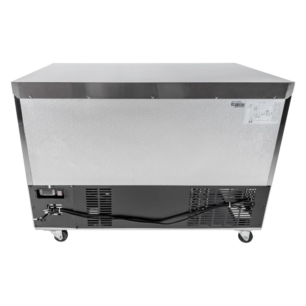 Refrigerador sin congelador de 12 pies cúbicos (Acero inoxidable) SUC-48RR