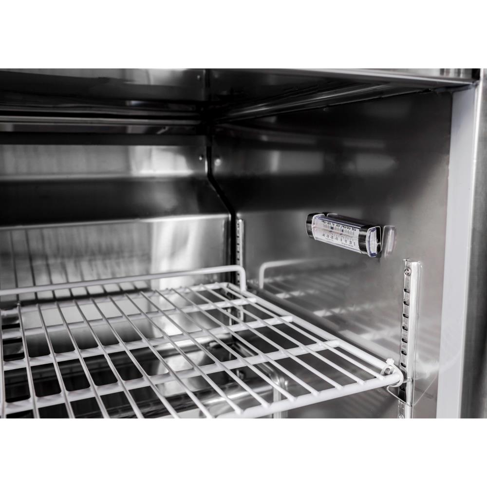 Refrigerador sin congelador de 12 pies cúbicos (Acero inoxidable) SUC-48RR
