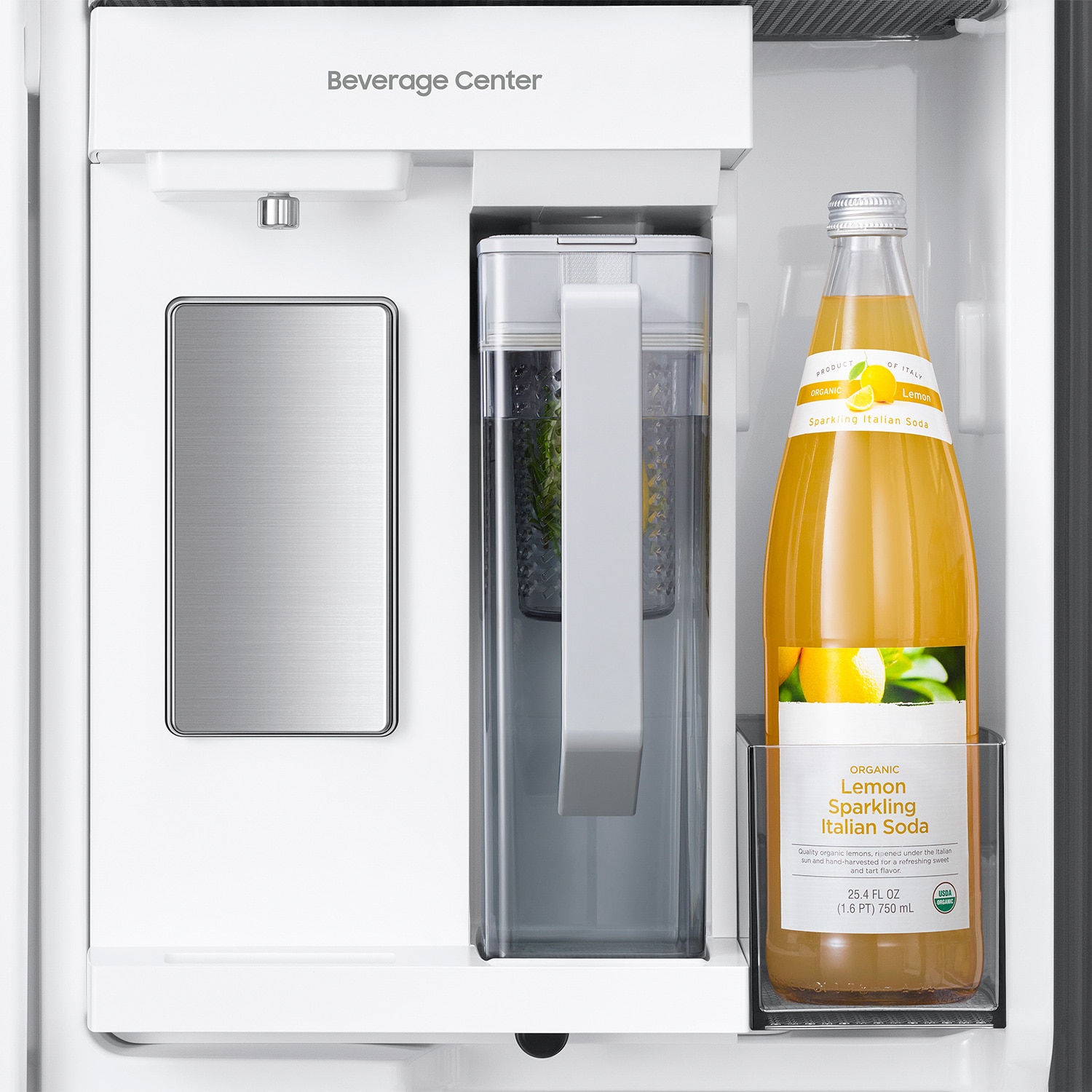 Refrigerador Samsung de Puertas Francesas con Capacidad de 31.5 pies cúbicos y Hielera Doble con Dispensador de Agua (Acero Inoxidable Resistente a las Huellas Dactilares) Certificado ENERGY STAR RF32CG5300SR