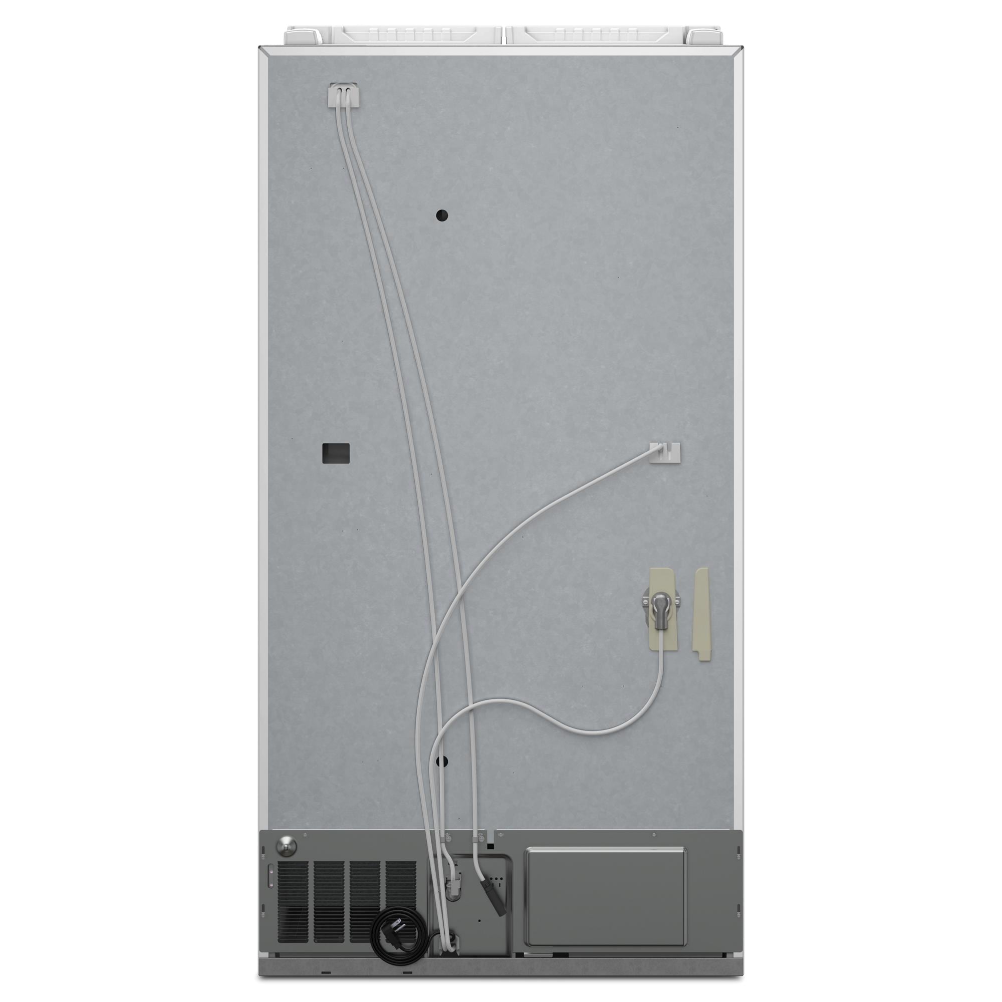 Refrigerador francés de 3 puertas Whirlpool de 25.2 pies cúbicos de profundidad estándar con fabricador de hielo (blanco) certificado por ENERGY STAR WRFF3236RW
