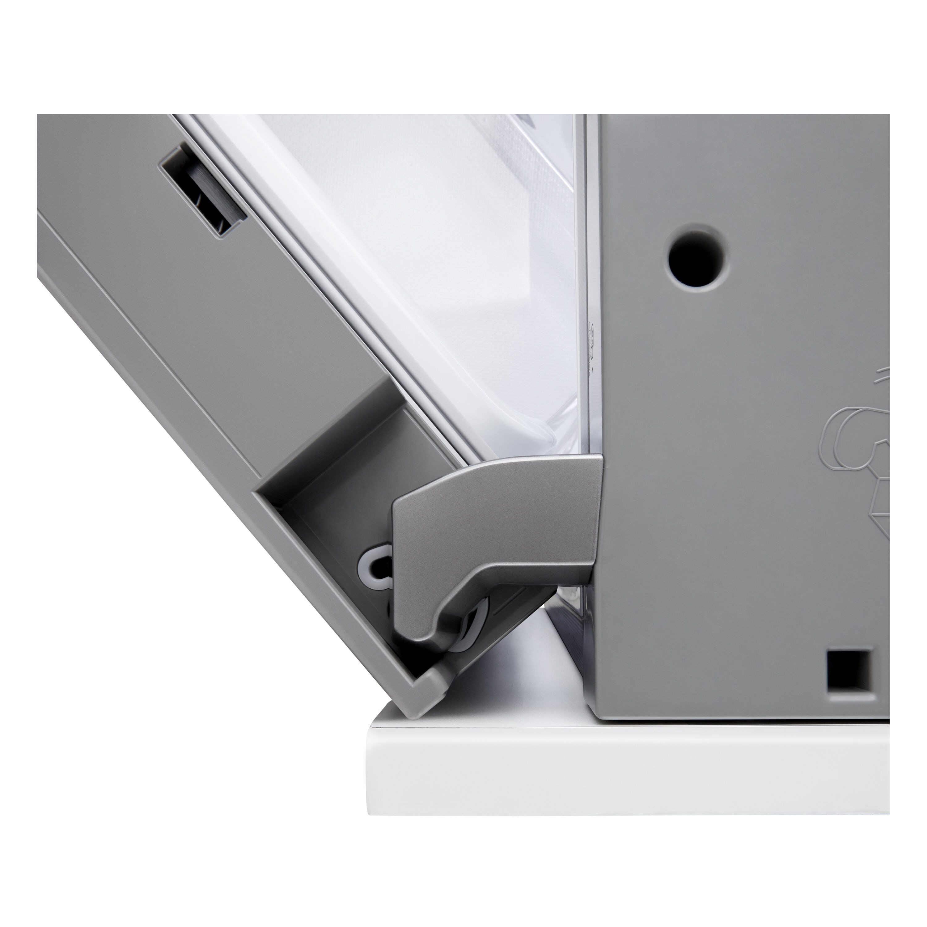 Refrigerador francés de puertas dobles inteligente compatible con Smart, con fabricador doble de hielo y dispensador de agua y hielo, 23.7 pies cúbicos sin saliente de profundidad de contador LG (acero inoxidable PrintProof) certificado ENERGY STAR LF24Z6530S