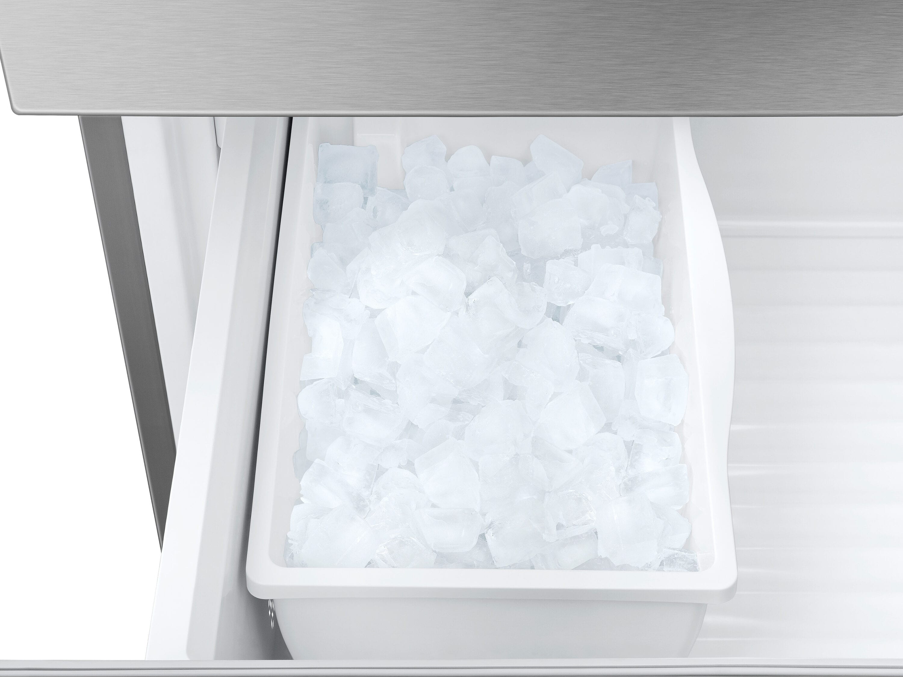 Refrigerador de Puertas Francesas de 3 Puertas Hisense PureFlat con Dispensador de Agua y Fábrica de Hielo, de 26.6 pies cúbicos de profundidad estándar (acero inoxidable resistente a huellas dactilares) Certificado ENERGY STAR HRF266N6CSE1