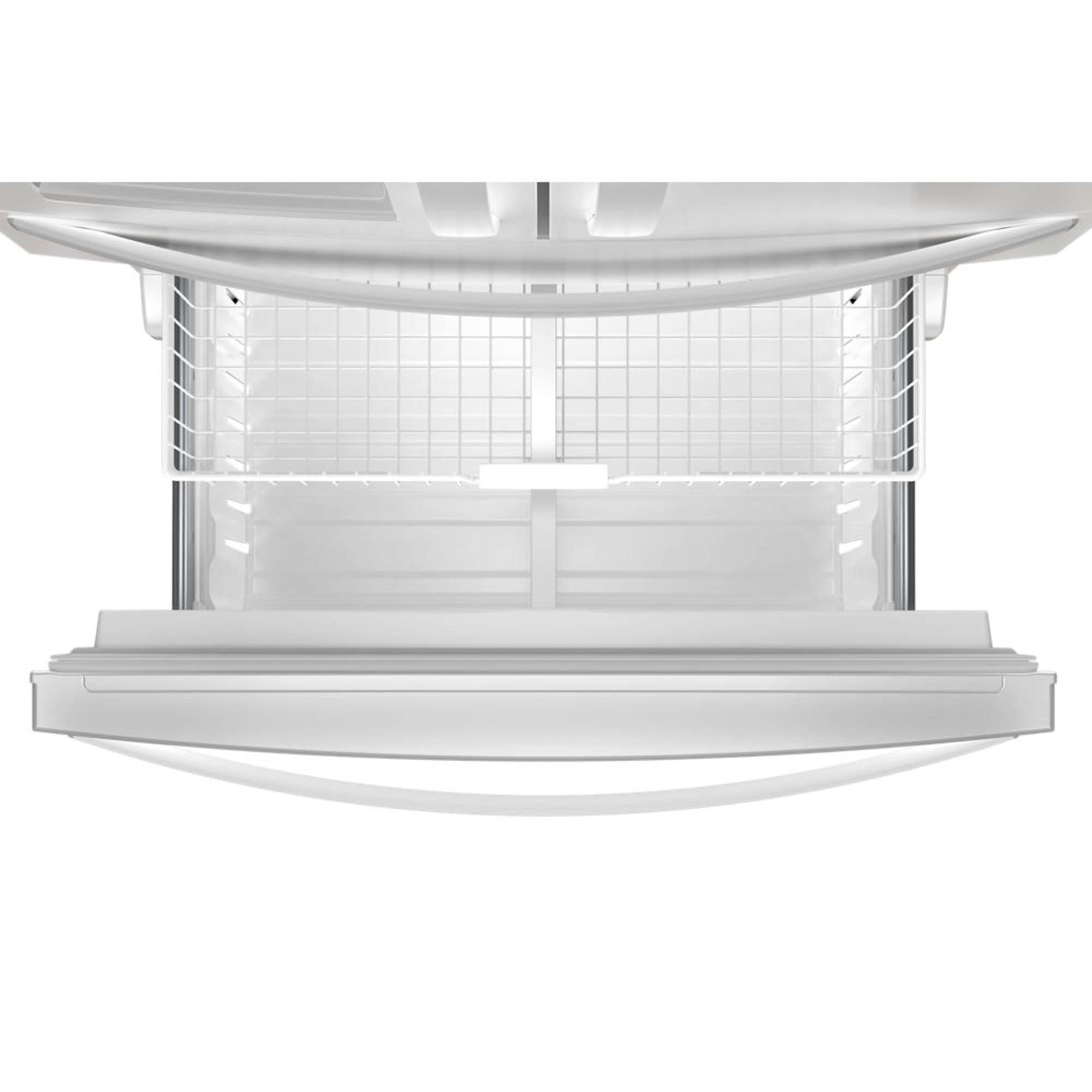 Refrigerador Francés de 4 puertas estándar de Whirlpool con dispensador de hielo y agua (Blanco) - Certificado ENERGY STAR WRMF3636RW