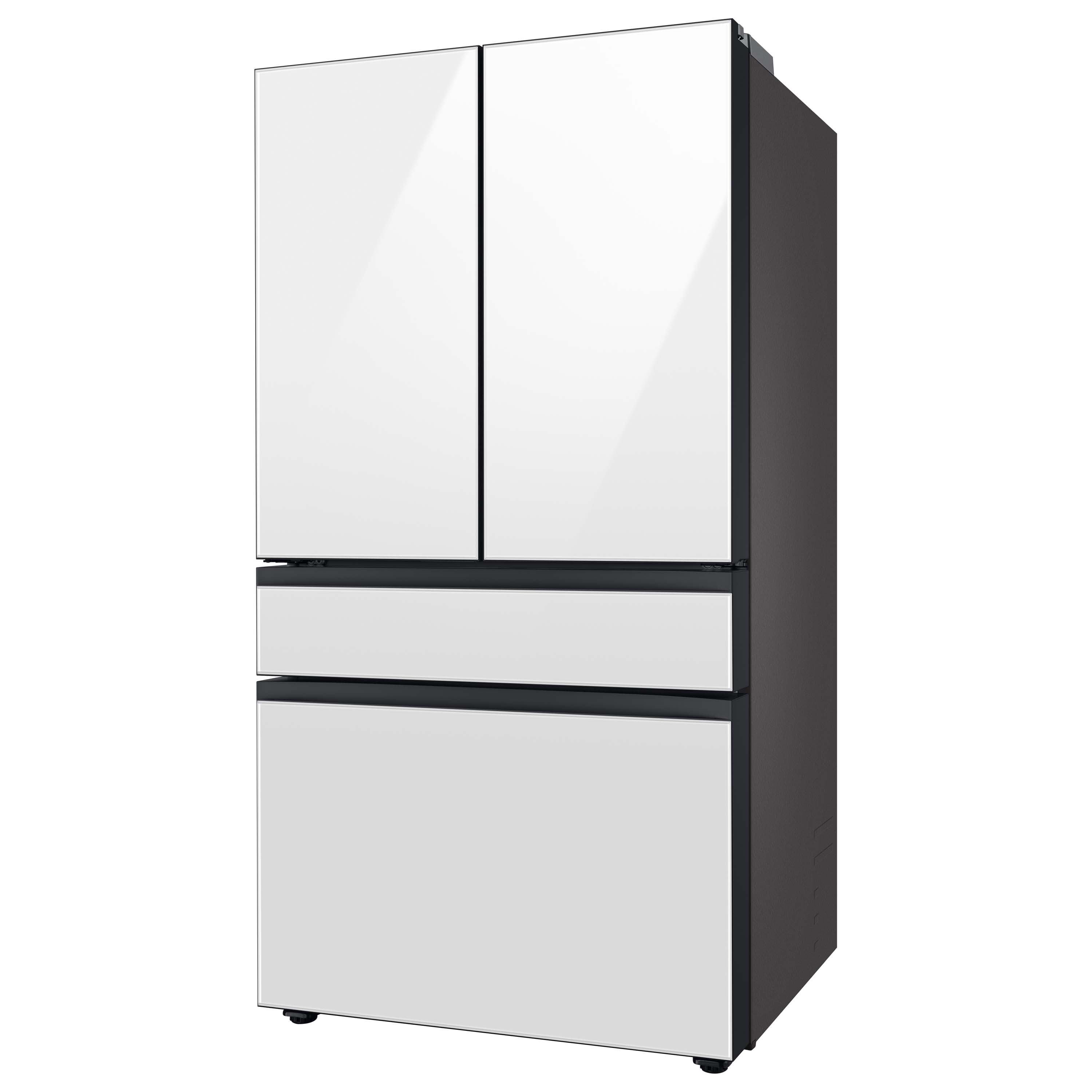 Refrigerador Francés con Dispensador de Agua y Puerta en Puerta Samsung Bespoke de 28.8 pies cúbicos con Ice Maker Doble y Compatibilidad Inteligente, Certificado ENERGY STAR Profundidad Estándar de 4 Puertas (Paneles se Venden por Separado) RF29BB8600AP