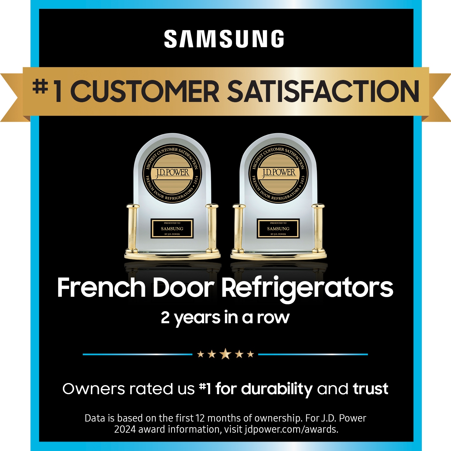 Refrigerador Francés con Dispensador de Agua y Puerta en Puerta Samsung Bespoke de 28.8 pies cúbicos con Ice Maker Doble y Compatibilidad Inteligente, Certificado ENERGY STAR Profundidad Estándar de 4 Puertas (Paneles se Venden por Separado) RF29BB8600AP