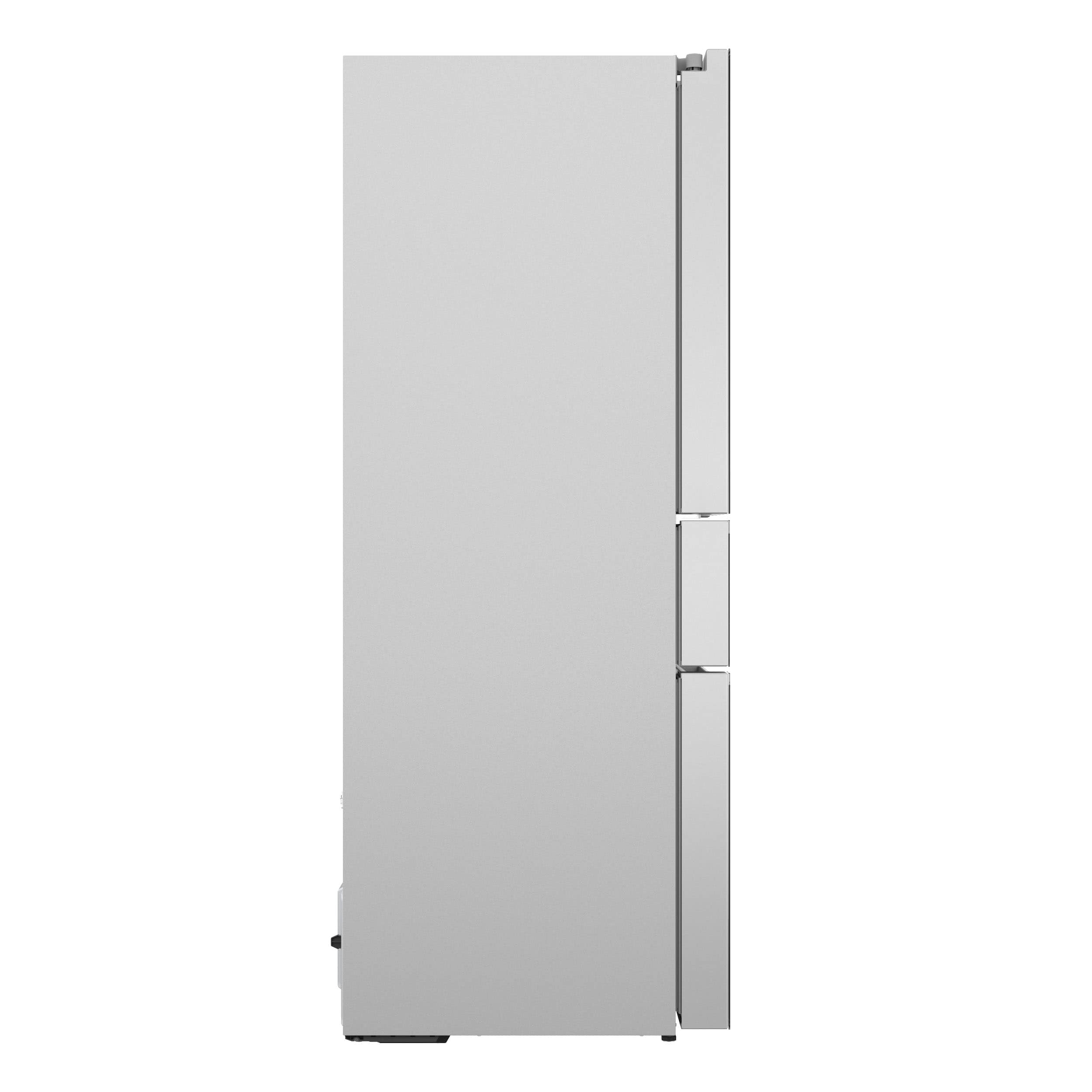 Refrigerador Bosch de Puerta Francesa de 4 Puertas de la Serie 800 de 21 pies cúbicos con Fabricador de Hielo (Acero Inoxidable) Certificado ENERGY STAR B36CL81ENG