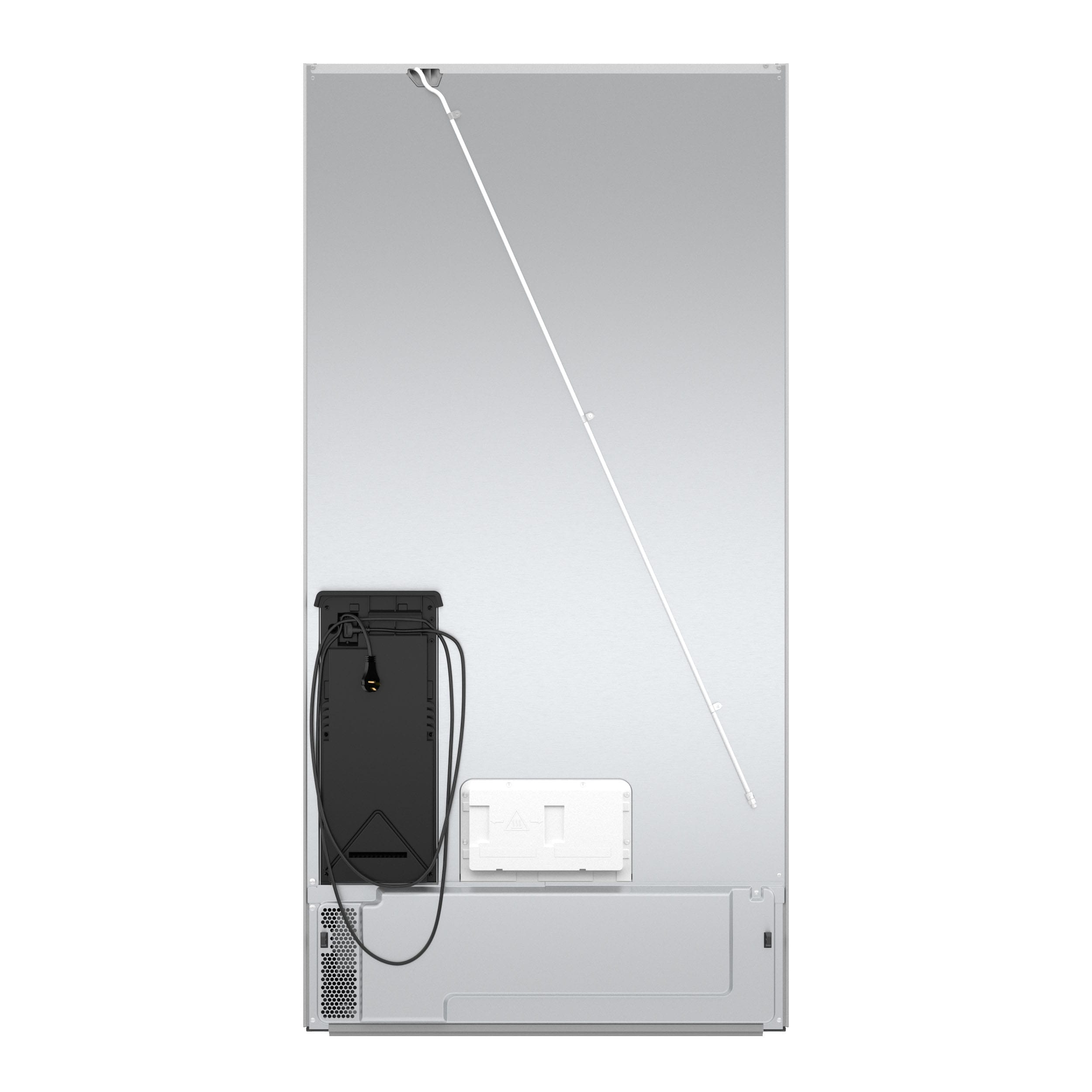 Refrigerador Bosch de Puerta Francesa de 4 Puertas de la Serie 800 de 21 pies cúbicos con Fabricador de Hielo (Acero Inoxidable) Certificado ENERGY STAR B36CL81ENG