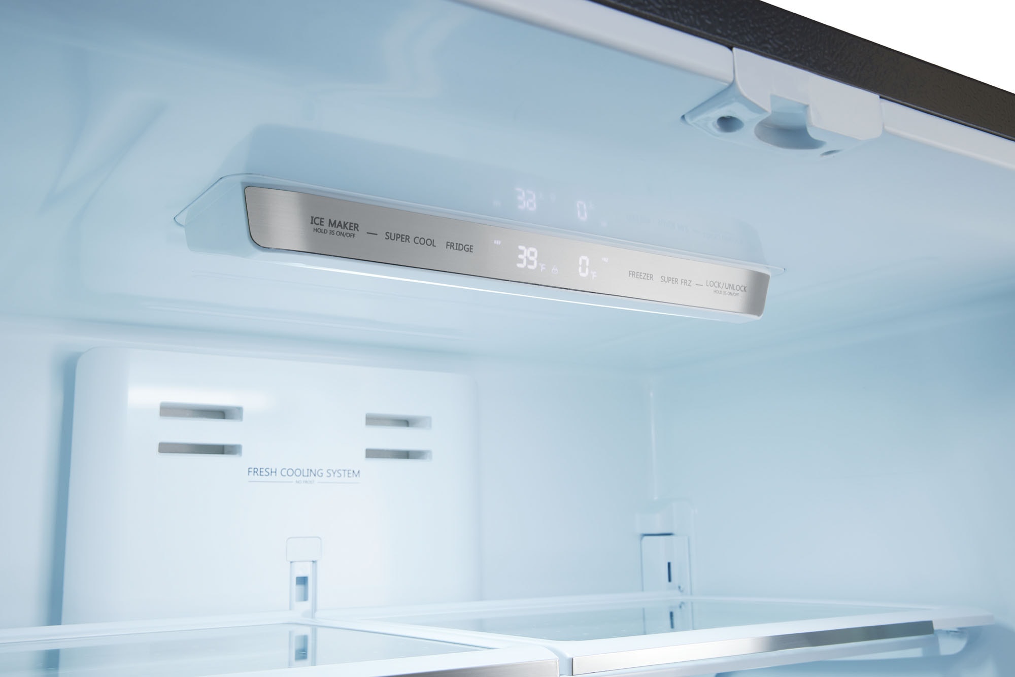 Refrigerador Francés de 4 puertas Thor Kitchen Counter-Depth de 22.5 pies cúbicos con dispensador de hielo (acero inoxidable) Certificado ENERGY STAR TRF3602