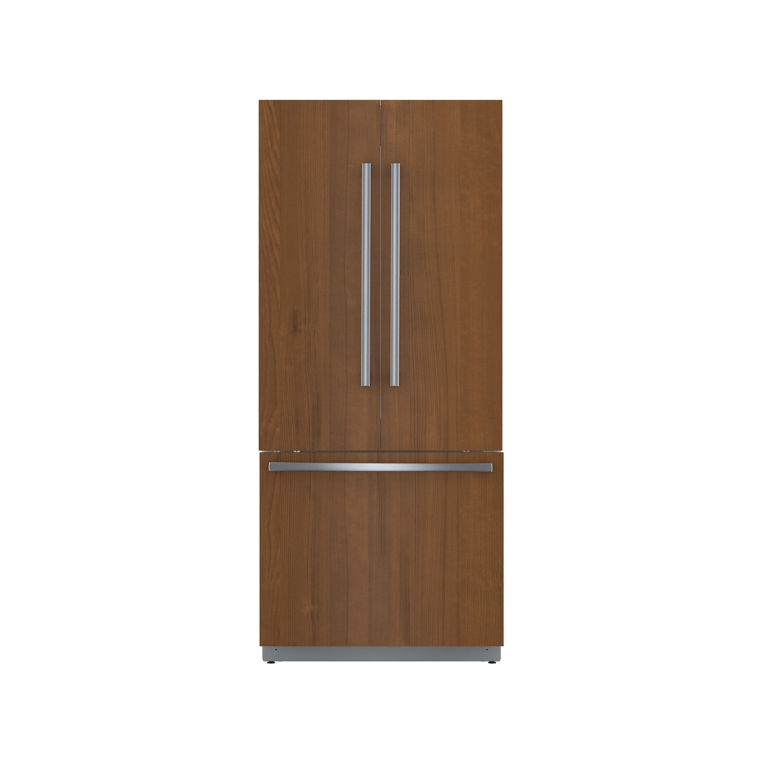 Refrigerador empotrado de puerta francesa de 19.4 pies cúbicos de la serie Bosch Counter-Depth Benchmark con fabricador de hielo (Multi) Certificado ENERGY STAR B36IT905NP