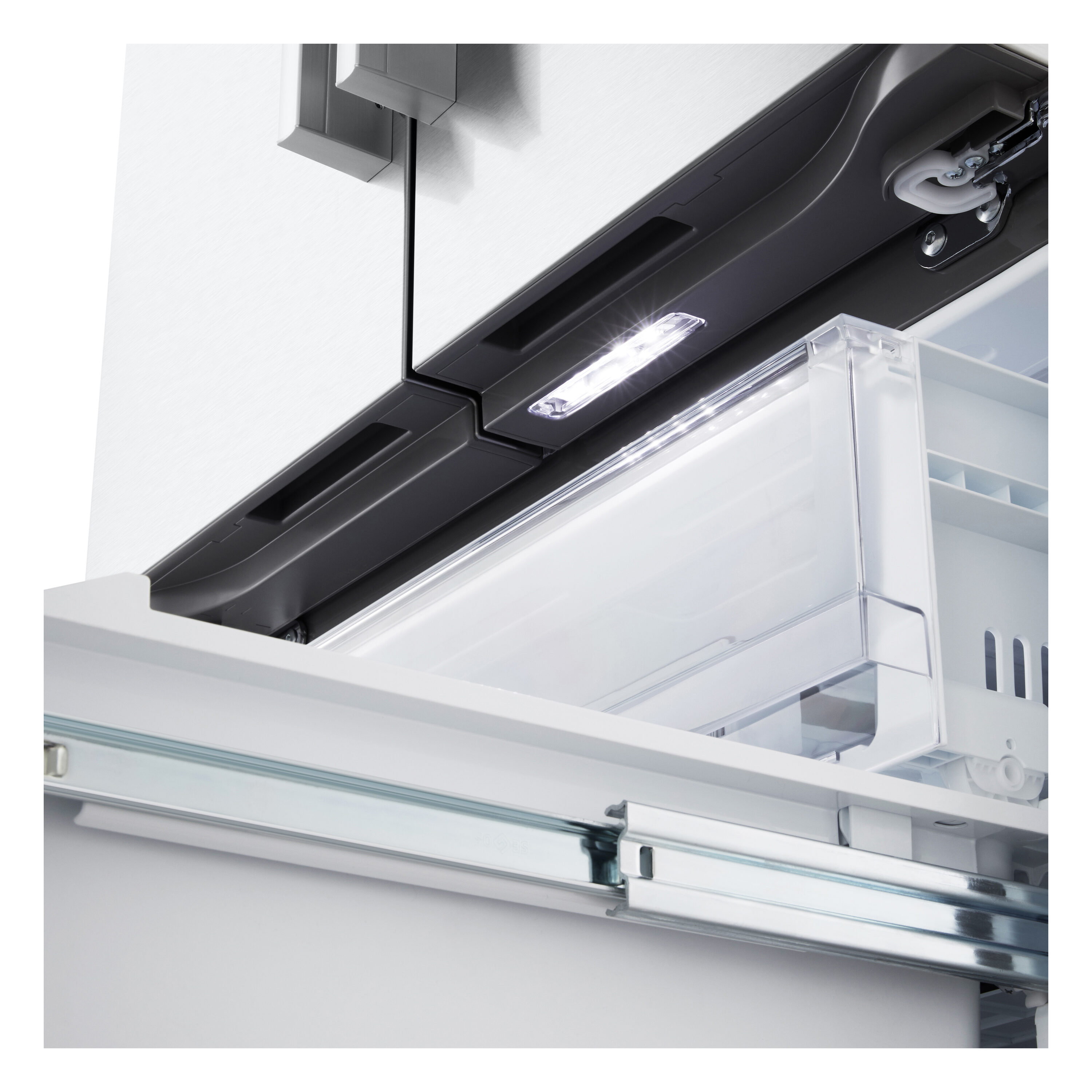 Refrigerador de Puertas Francesas LG con Hielera - 25.1 pies cúbicos, Profundidad Estándar, Compatible con Smart - Acero Inoxidable Resistente a las Manchas ( PrintProof ) Certificado ENERGY STAR LF25H6200S