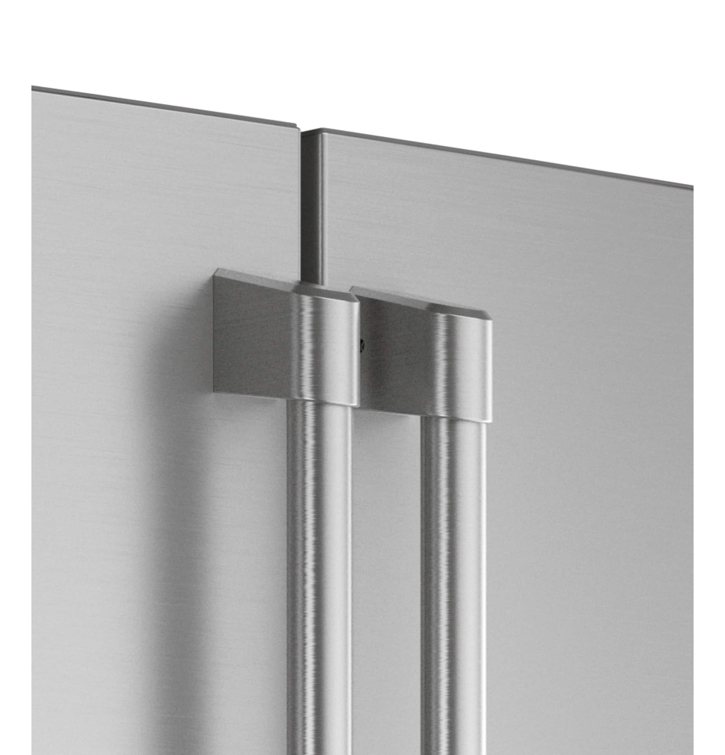 Refrigerador Francés de 4 Puertas de Profundidad Estándar de 27.8 pies cúbicos, Compatible con Smart, con Dispensador de Hielo y Agua ( Acero Inoxidable ) Certificado ENERGY STAR CVE28DP2NS1