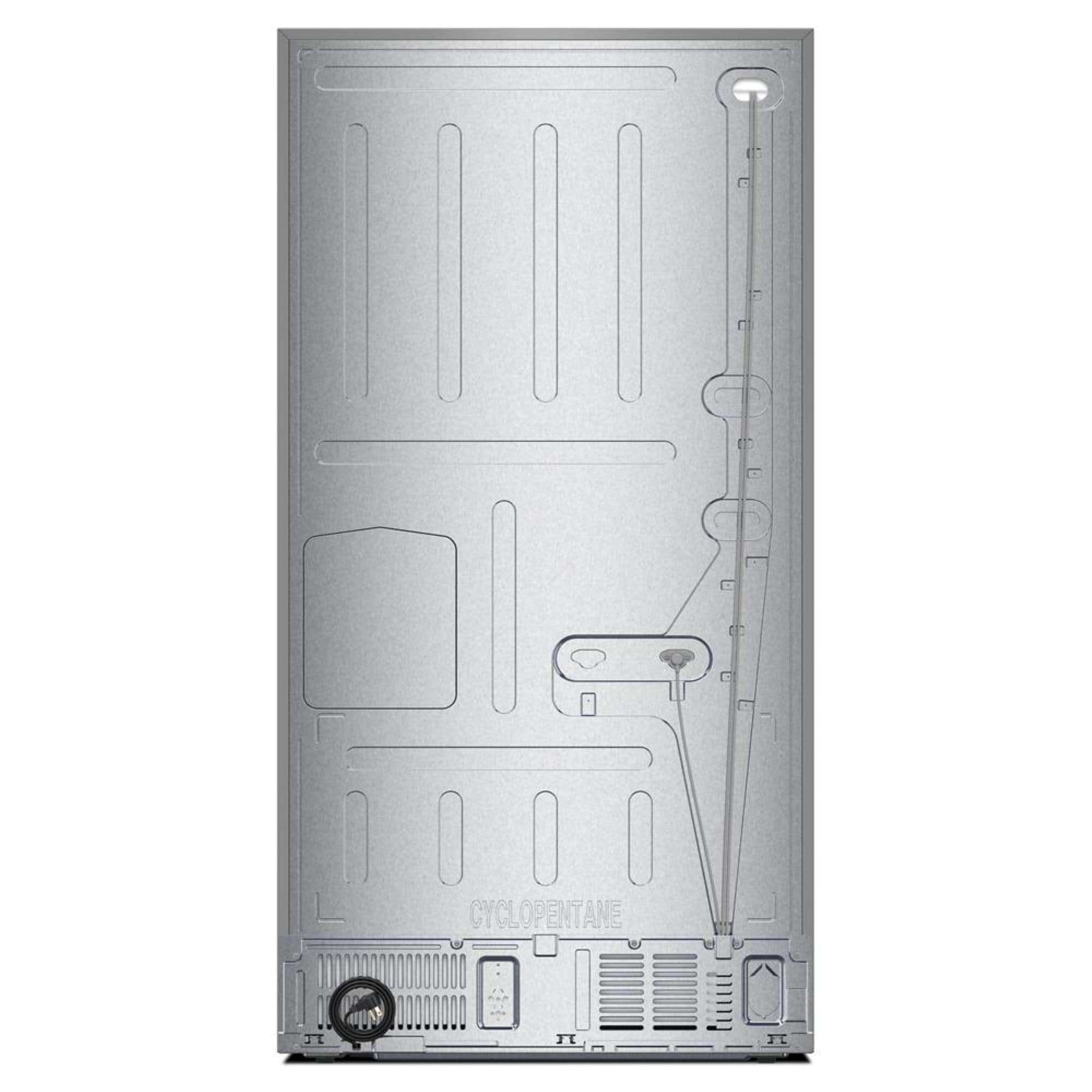 Refrigerador de Puertas Francesas Whirlpool de 30.53 pies cúbicos con Fabricador de Hielo (Acabado de Acero Inoxidable Resistente a Huellas Dactilares) CERTIFICADO ENERGY STAR WRFF3136SZ