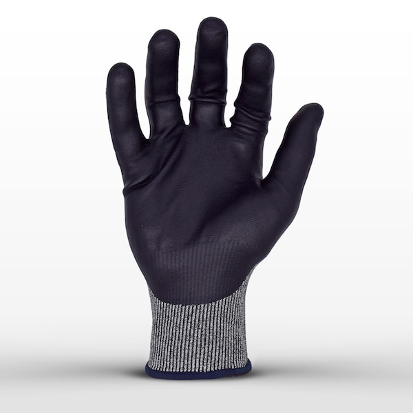 Guantes de trabajo resistentes a cortes Azusa Safety, Nivel de corte A4, Gris/Negro, L-9 - BW4060