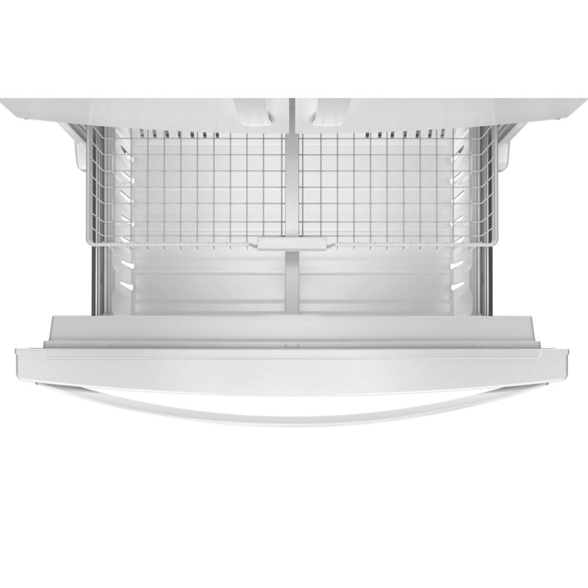 Refrigerador Francés de 3 Puertas con Hielera y Dispensador de Agua y Hielo, Profundidad Estándar de 24.7 pies cúbicos (Blanco) Certificado ENERGY STAR de Whirlpool WRFF3436RW