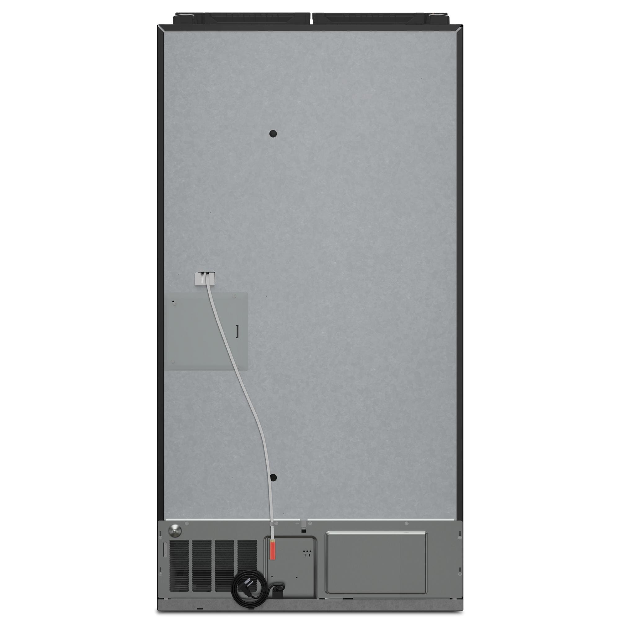 Refrigerador Francés de 3 Puertas con Fabricador de Hielo y Dispensador de Agua y Hielo (Acero Inoxidable Negro) Certificado por ENERGY STAR de 24.7 pies cúbicos de profundidad estándar de Whirlpool Modelo WRFF3436RV