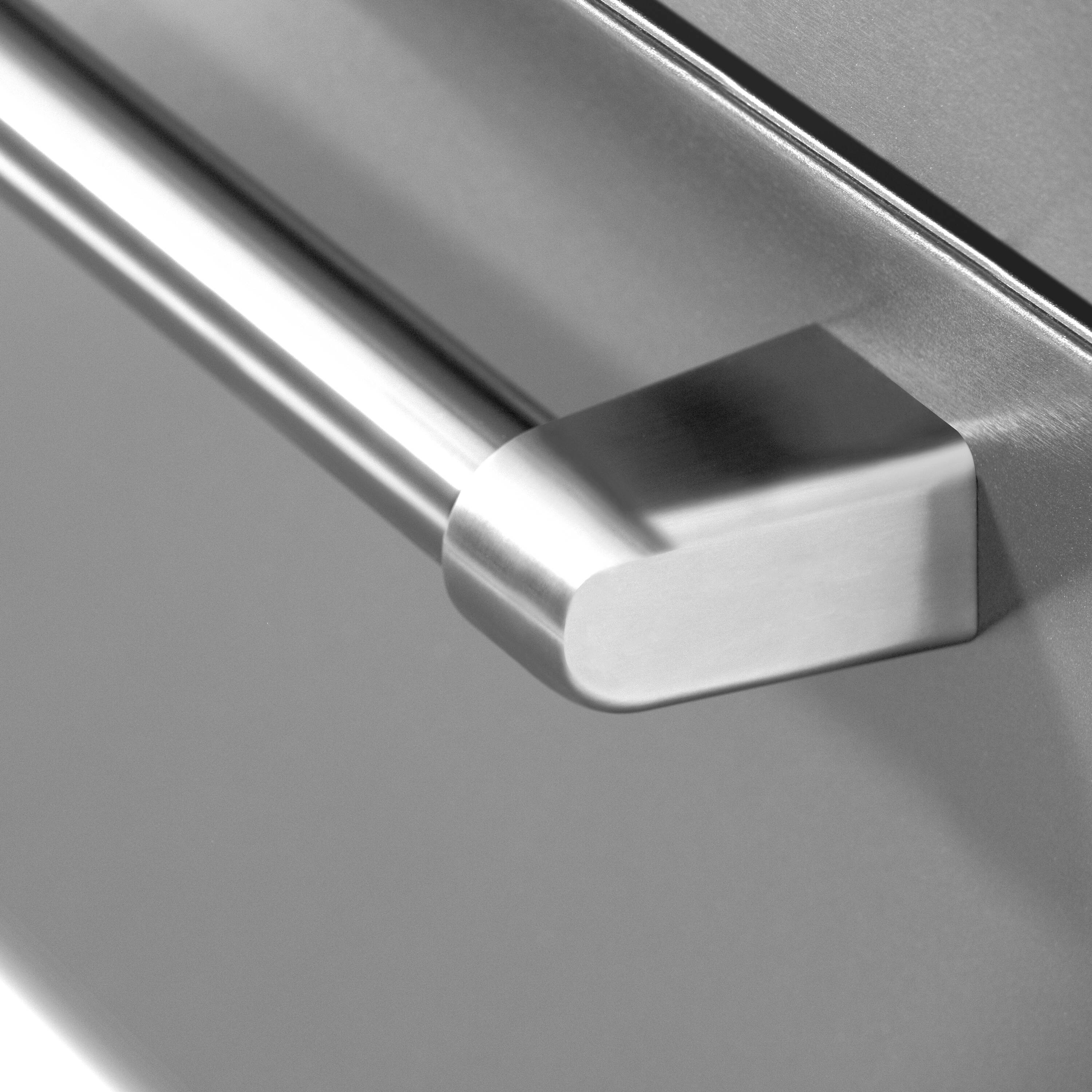 Refrigerador de Puerta Francesa de 4 Puertas ZLINE KITCHEN & BATH de 22.5 pies cúbicos de Profundidad de Mostrador con Fabricador de Hielo ( Acero Inoxidable Resistente a las Huellas Digitales ) Certificado ENERGY STAR RFM-36