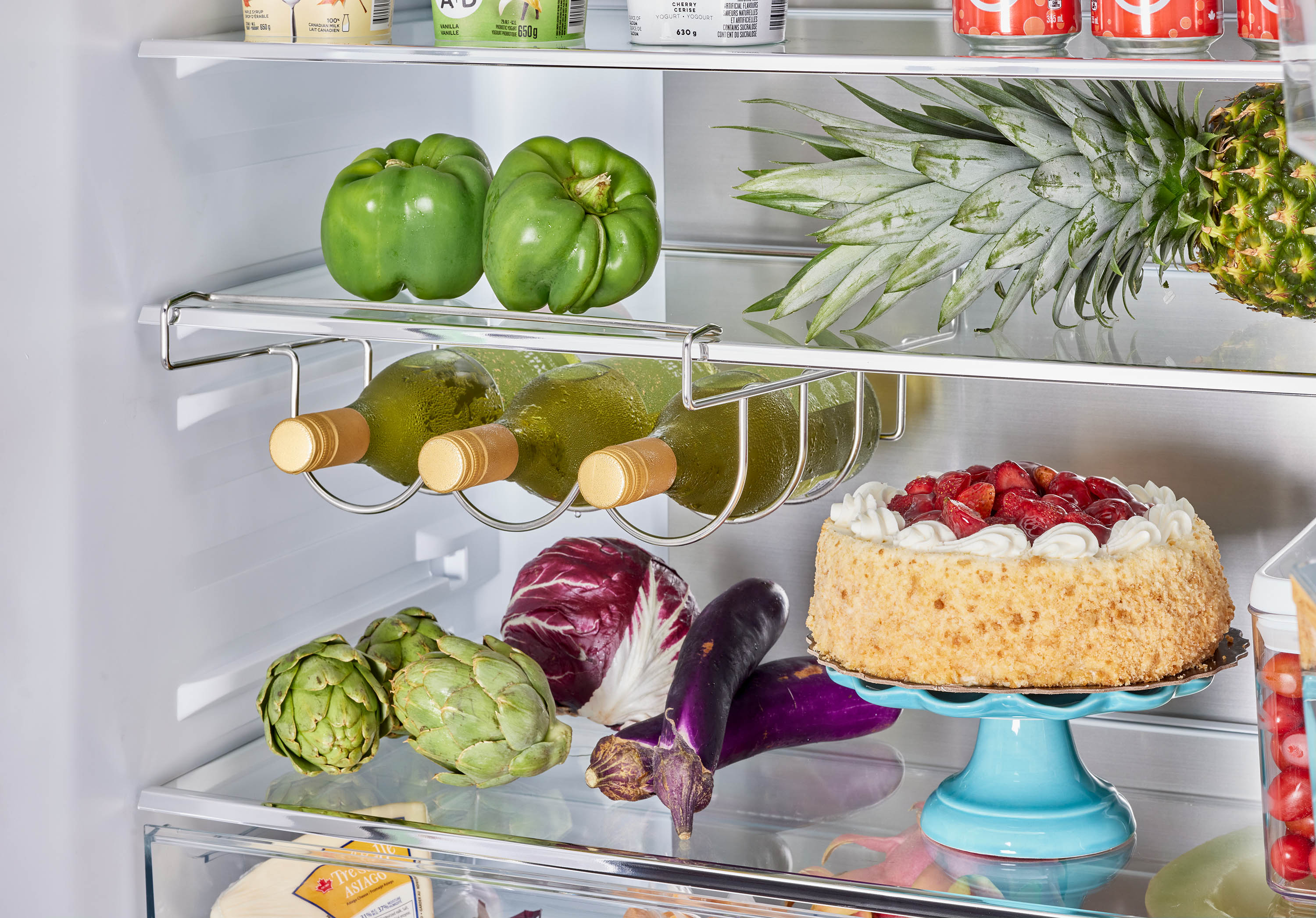 Refrigerador francés de 3 puertas retro clásico único de 21.4 pies cúbicos de profundidad de mostrador con fabricador de hielo y dispensador de hielo (Verde Menta de Verano) Certificado ENERGY STAR UGP-595L LG AC