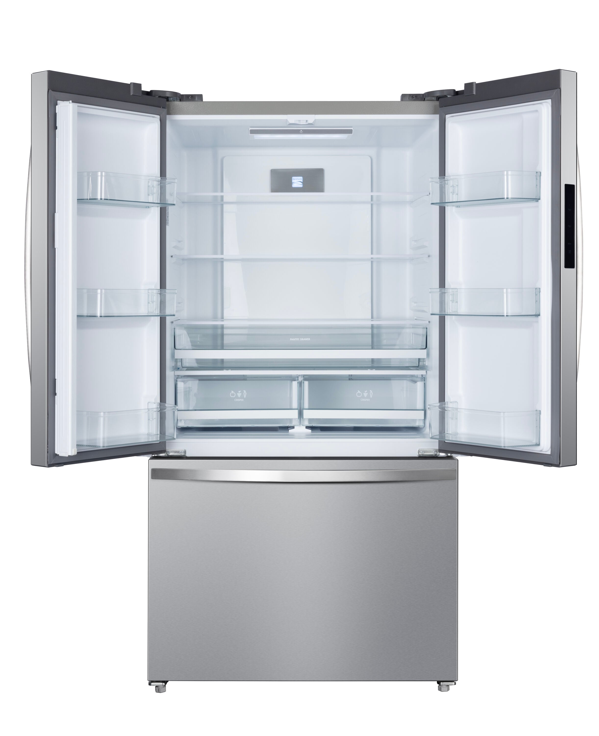 Refrigerador Francés de Puertas Triples Kenmore Counter-Depth de 20.3 pies cúbicos con fabricador de hielo (Acero Inoxidable) Certificado por ENERGY STAR 4675515