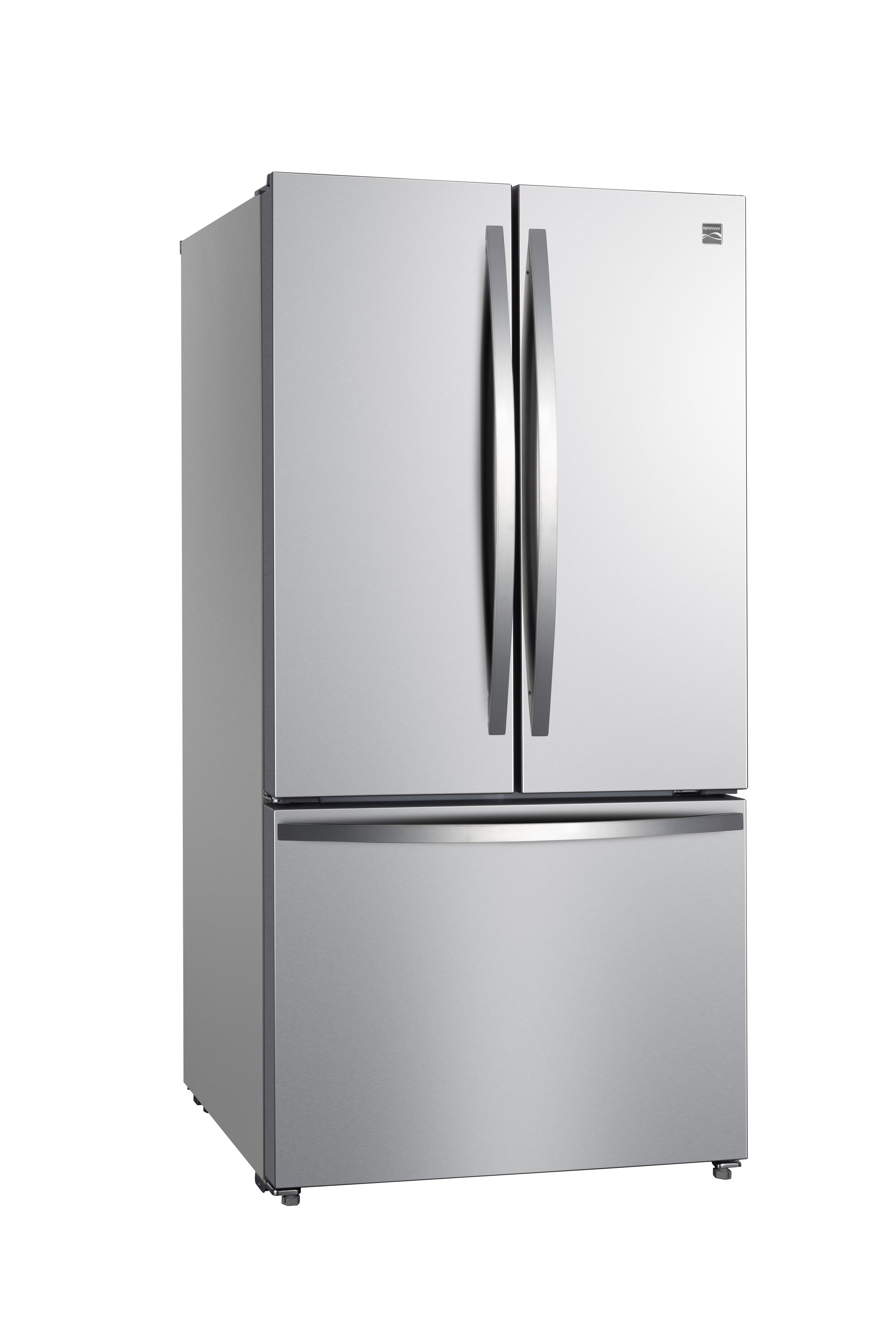 Refrigerador Francés de Puertas Triples Kenmore Counter-Depth de 20.3 pies cúbicos con fabricador de hielo (Acero Inoxidable) Certificado por ENERGY STAR 4675515