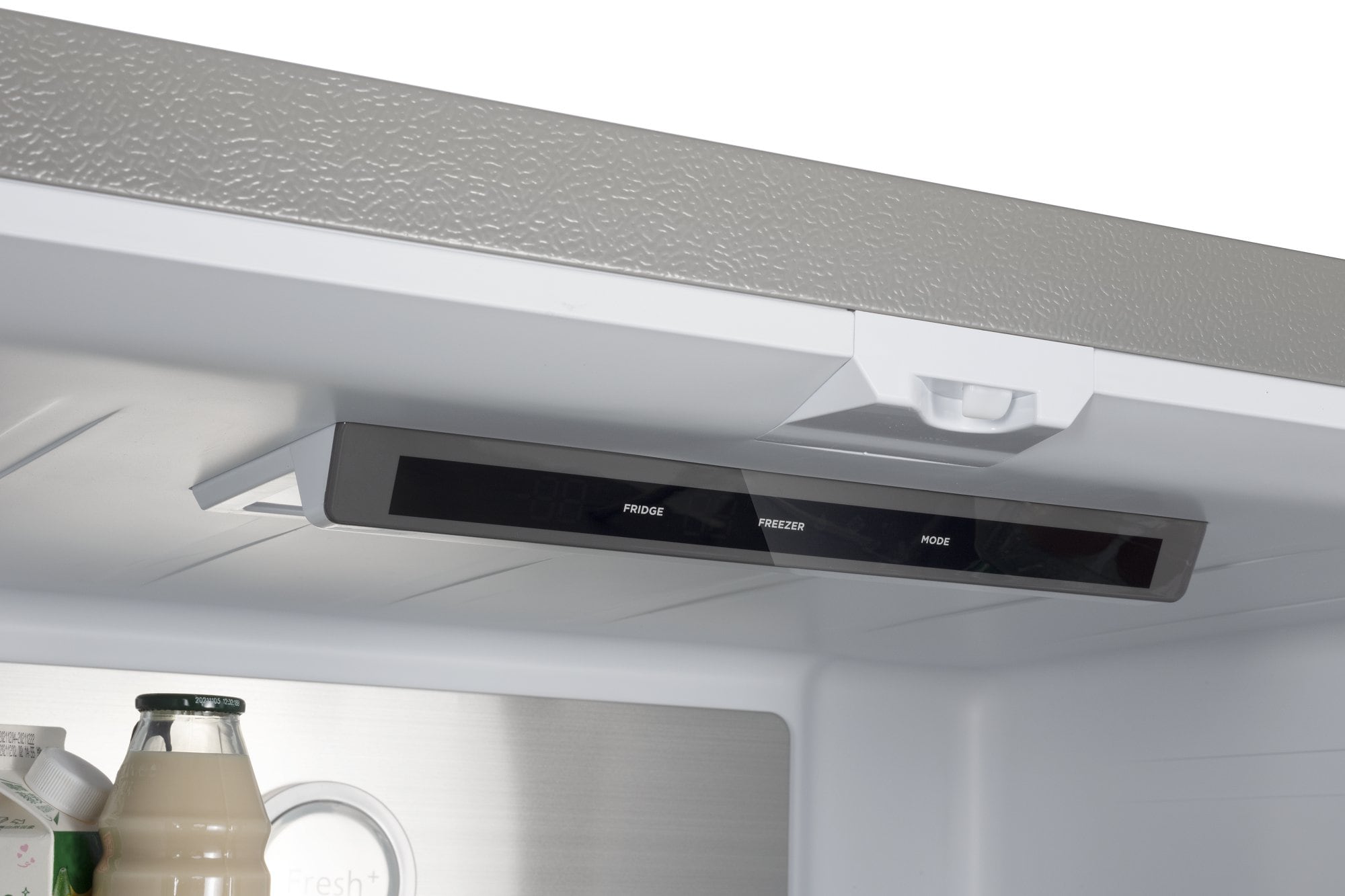 Refrigerador Hamilton Beach de 3 puertas estilo francés, con capacidad de 29.88 pies cúbicos y profundidad ajustada al mostrador (acero inoxidable) certificado ENERGY STAR HZ0771