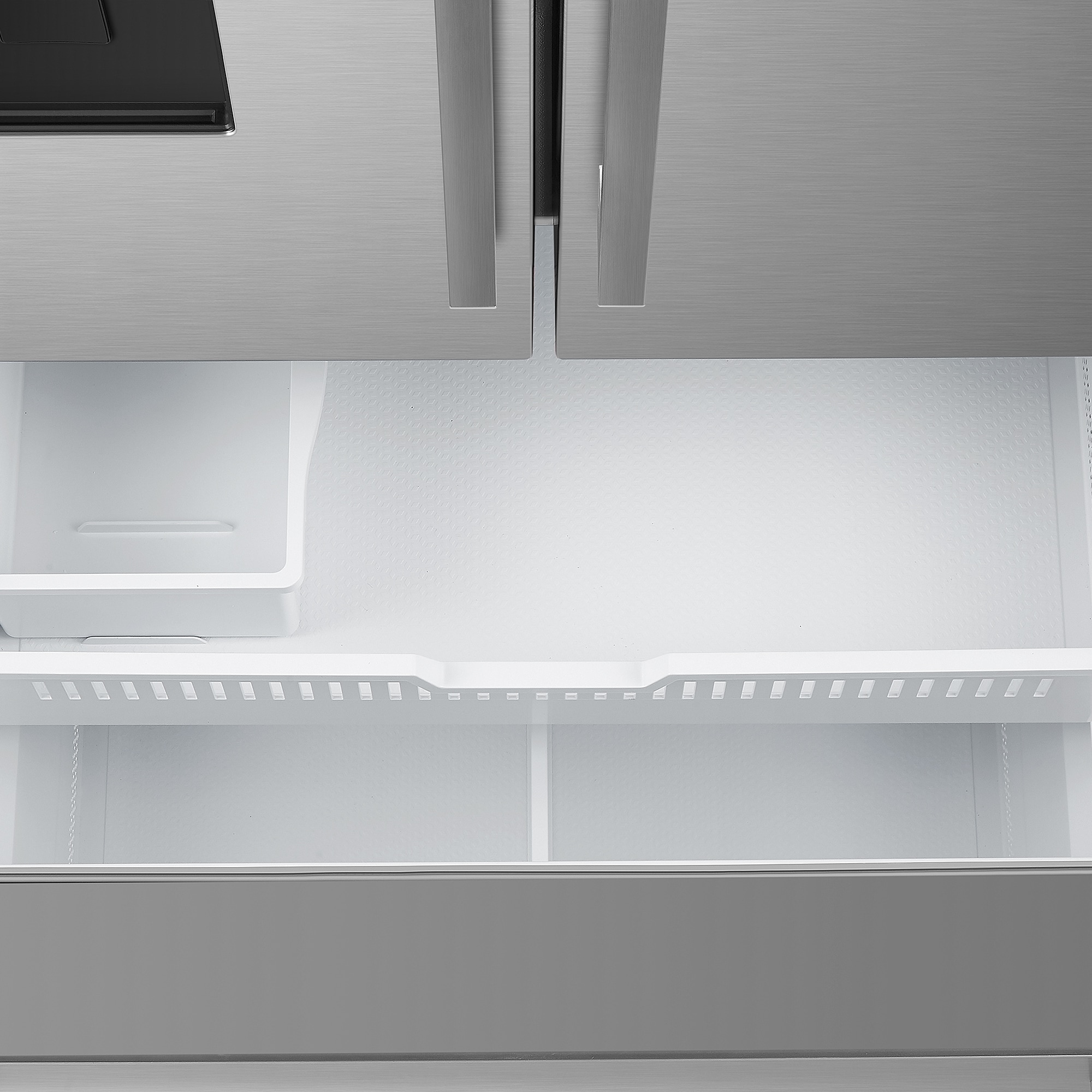 Refrigerador Francés de Puerta Triple de 22.4 pies cúbicos de Profundidad de Mostrador con Fabricador de Hielo y Dispensador de Agua (Acero Inoxidable) Certificado ENERGY STAR