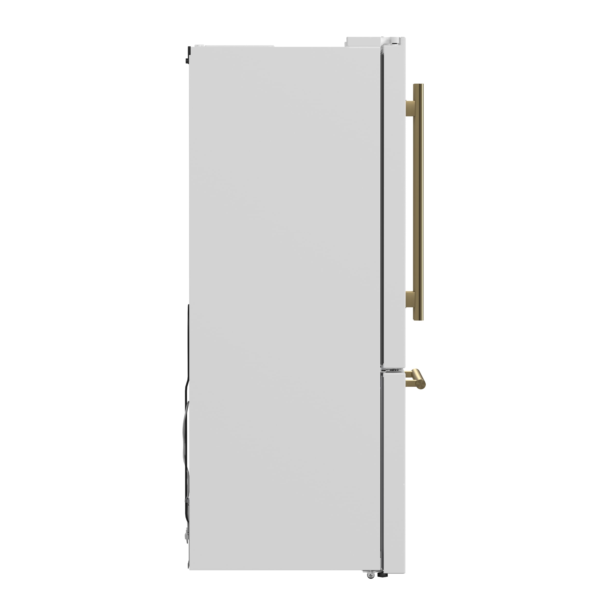 Refrigerador Francés de Puerta con Dispensador de Hielo "Gallipoli" de Espresso para Mostrador con 17.5 pies cúbicos de Capacidad y Certificación ENERGY STAR - Blanco