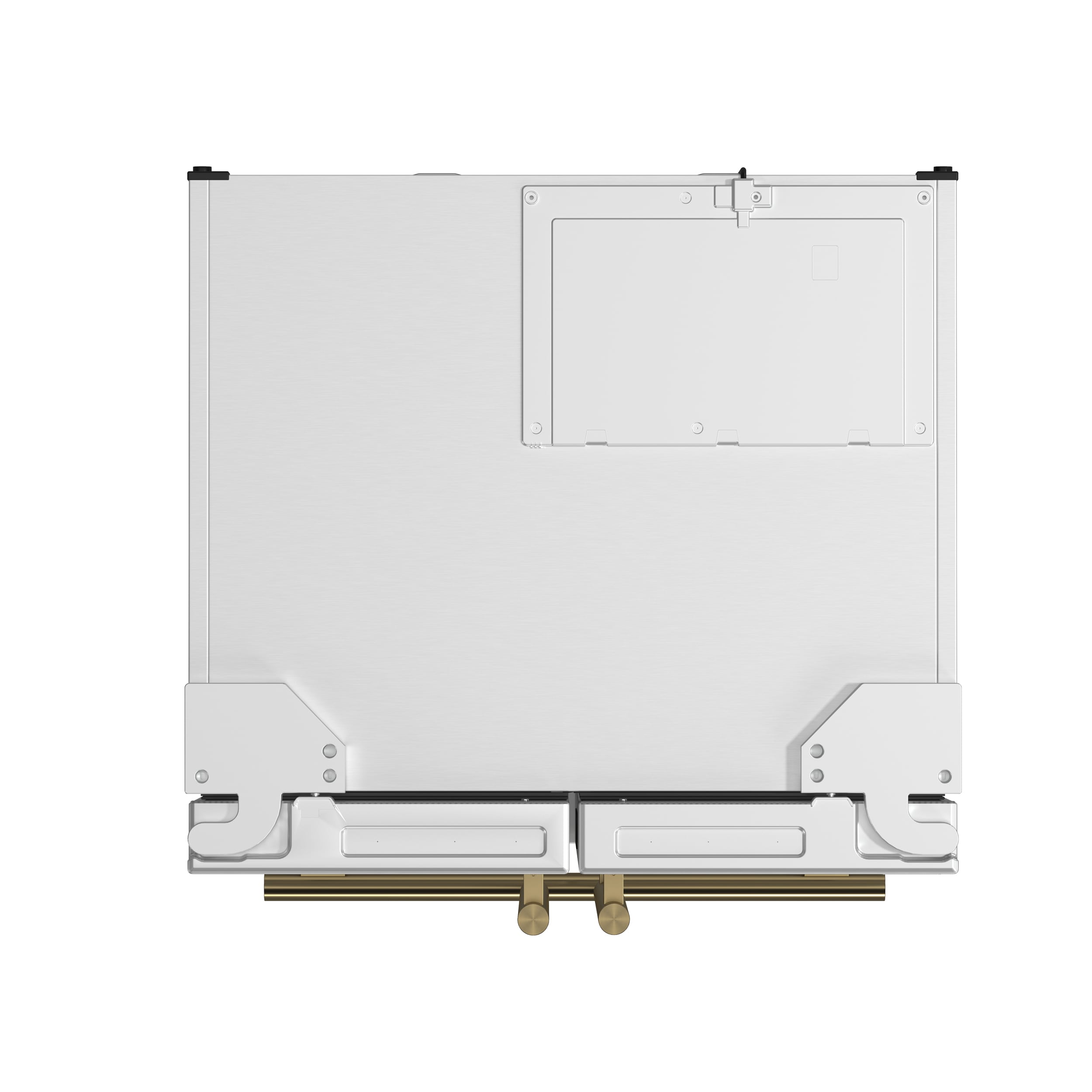 Refrigerador Francés de Puerta con Dispensador de Hielo "Gallipoli" de Espresso para Mostrador con 17.5 pies cúbicos de Capacidad y Certificación ENERGY STAR - Blanco
